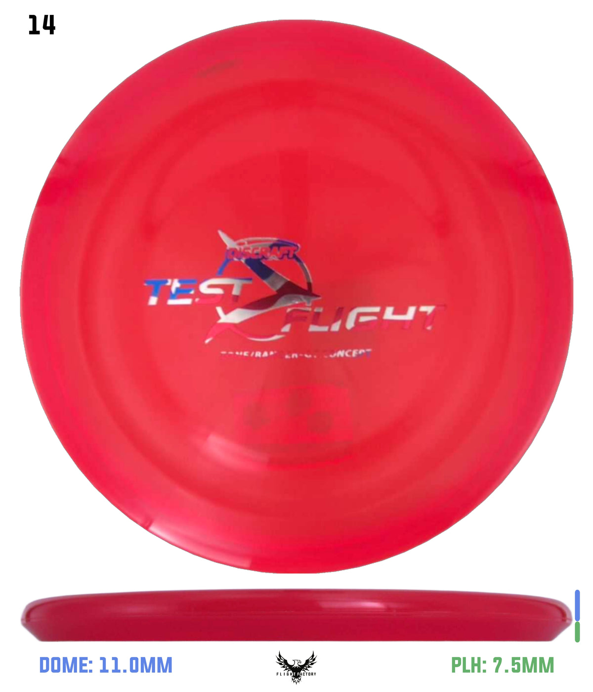 Discraft Z Zone GT (Banger Top) - Test Flight