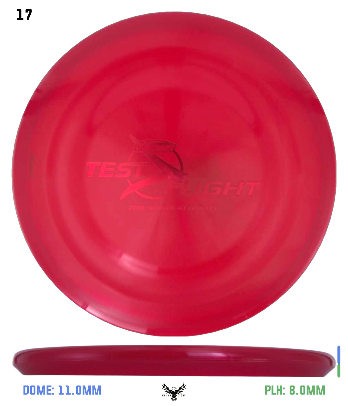 Discraft Z Zone GT (Banger Top) - Test Flight