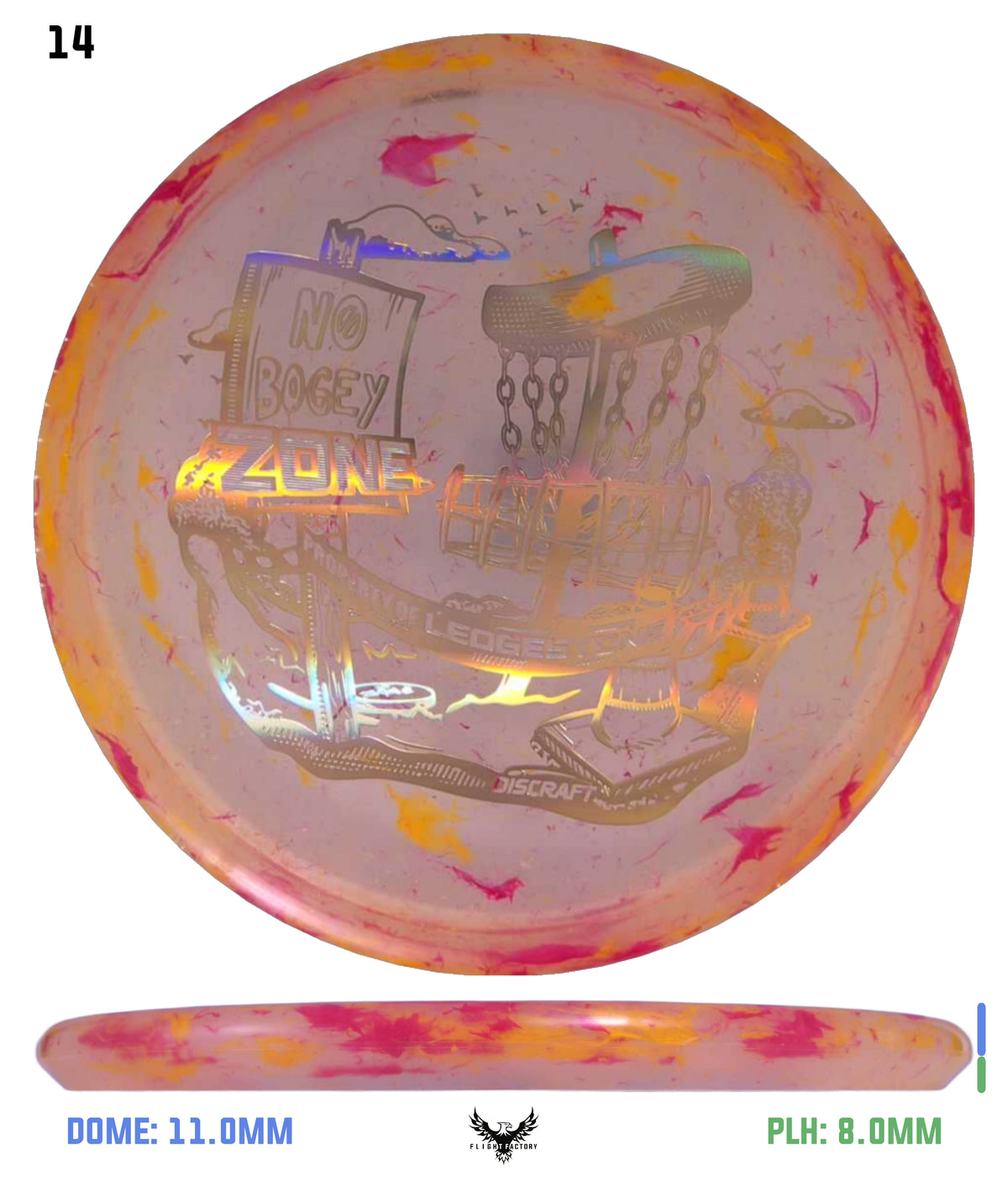 Discraft Jawbreaker Z FLX Zone - Ledgestone 2026 Season 1