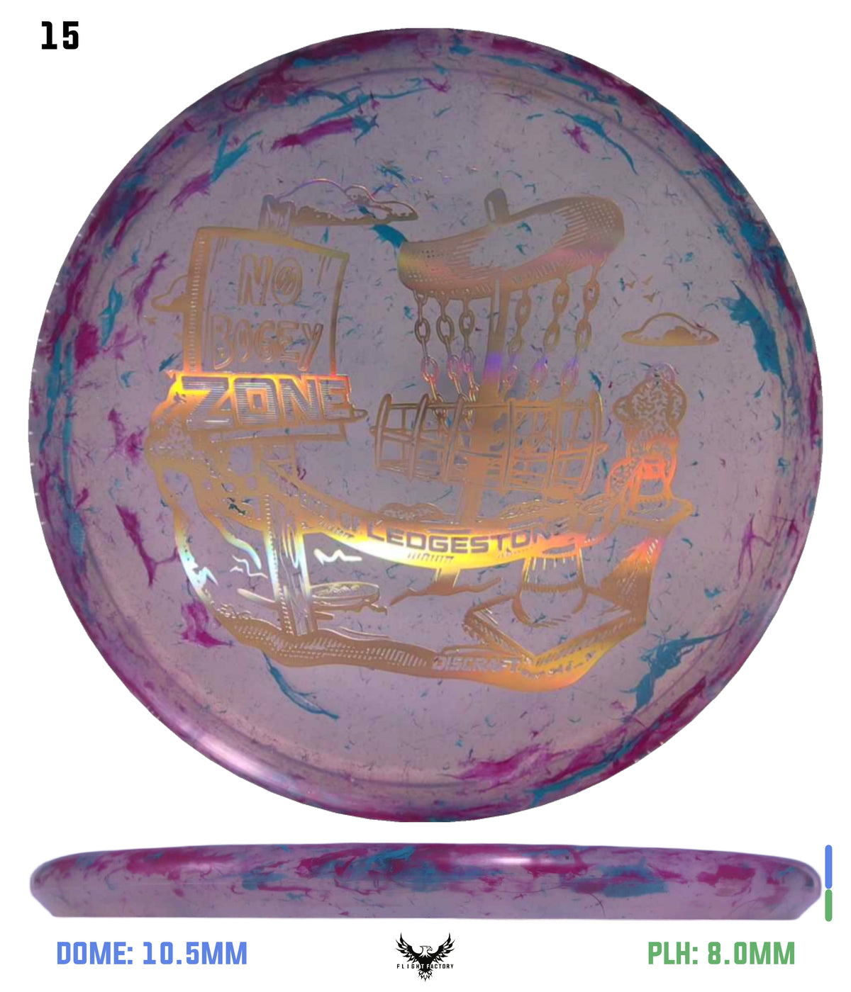 Discraft Jawbreaker Z FLX Zone - Ledgestone 2026 Season 1