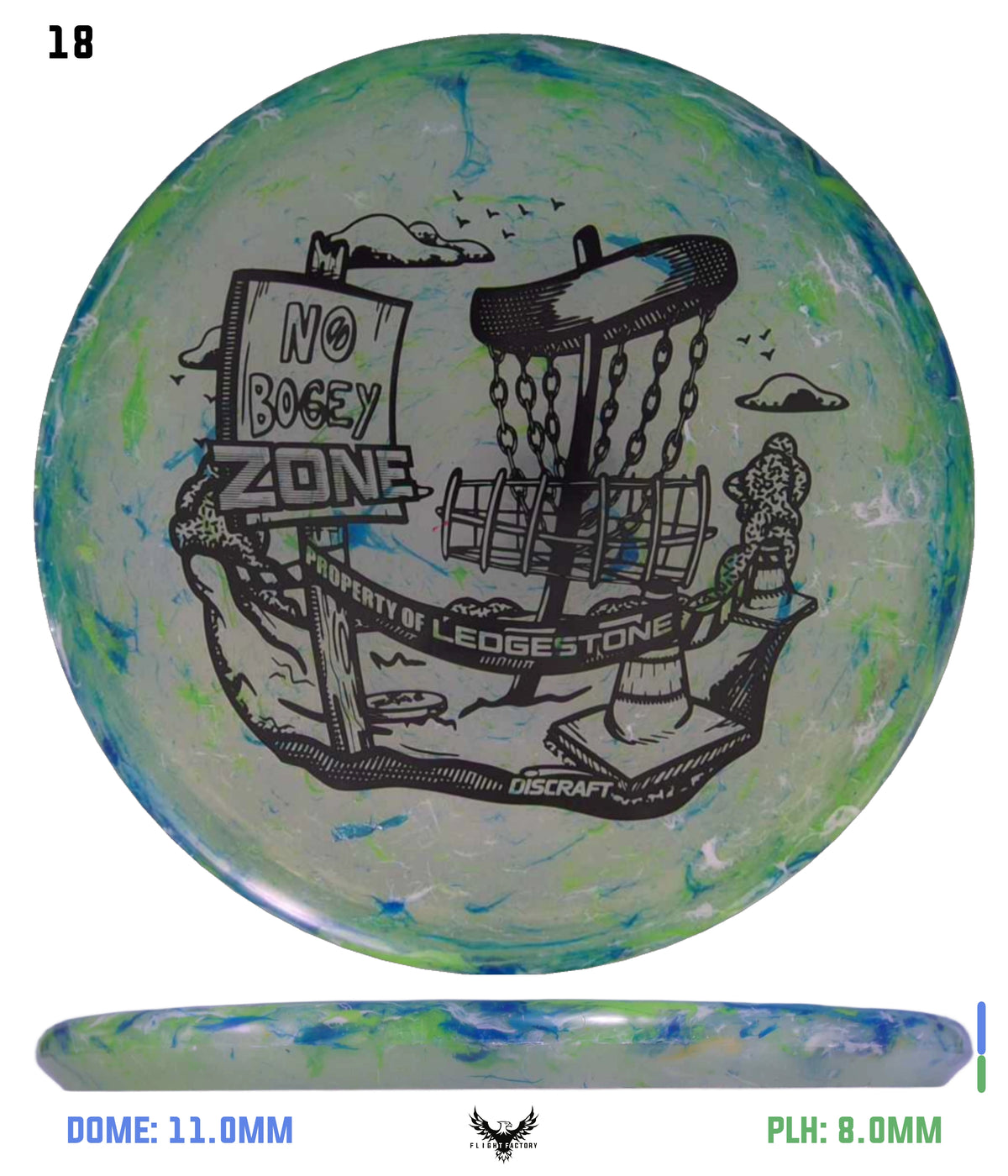 Discraft Jawbreaker Z FLX Zone - Ledgestone 2026 Season 1