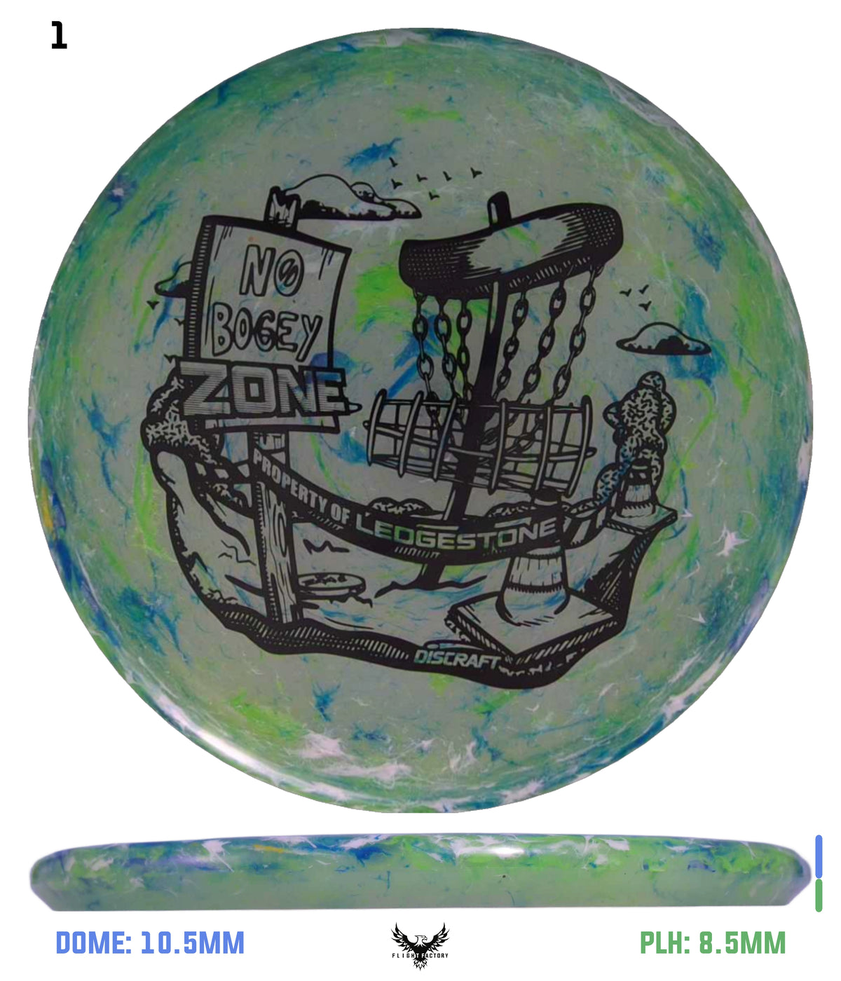 Discraft Jawbreaker Z FLX Zone - Ledgestone 2026 Season 1