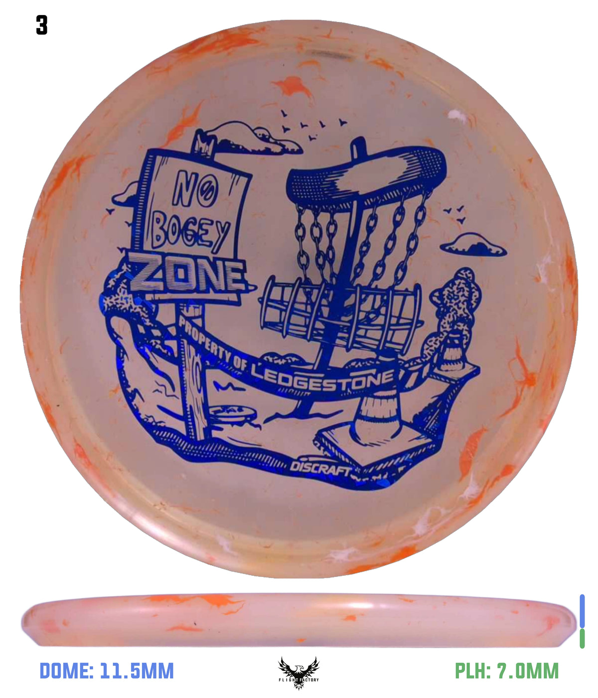 Discraft Jawbreaker Z FLX Zone - Ledgestone 2026 Season 1