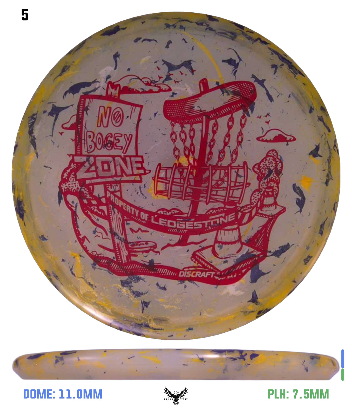 Discraft Jawbreaker Z FLX Zone - Ledgestone 2026 Season 1