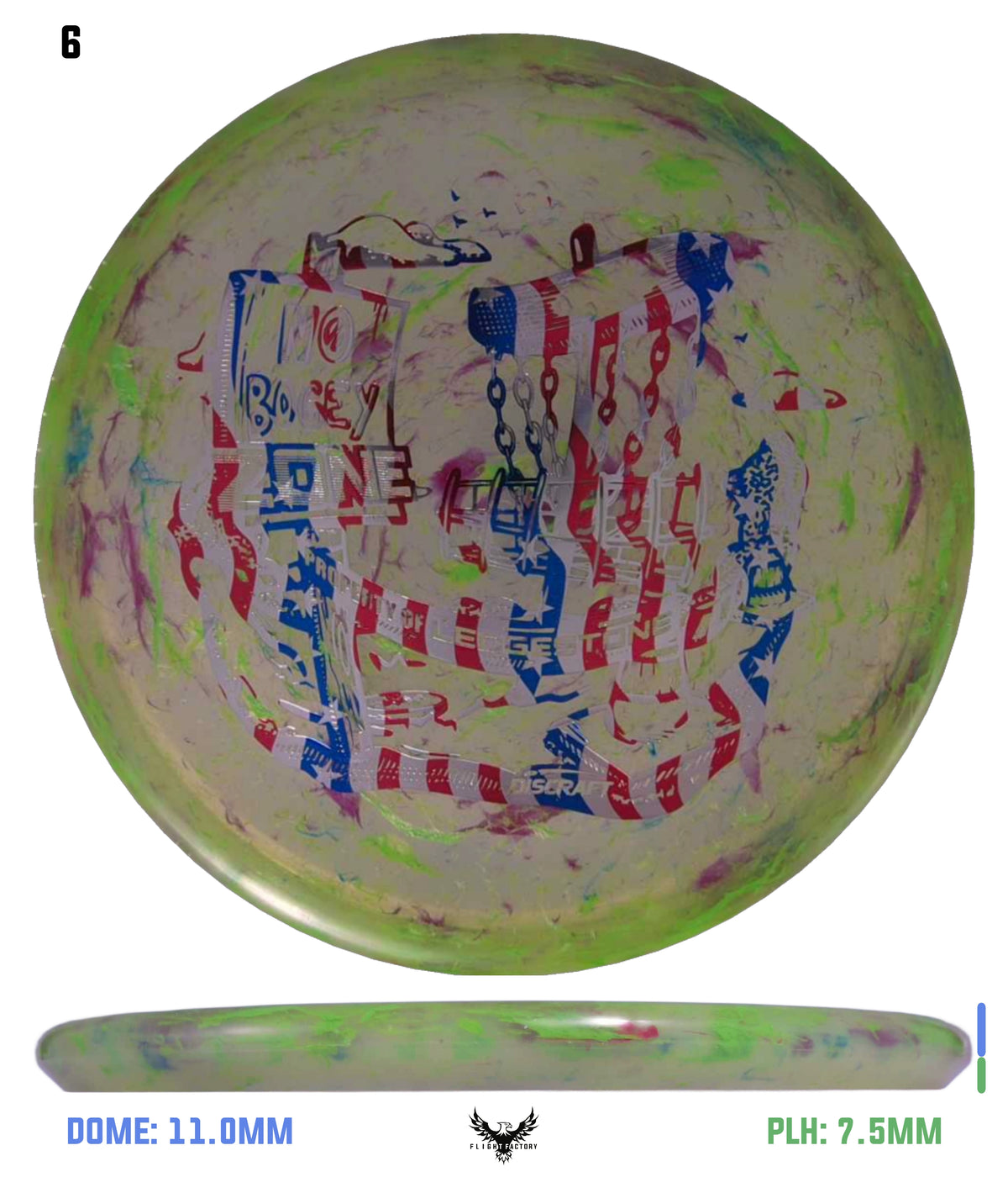 Discraft Jawbreaker Z FLX Zone - Ledgestone 2026 Season 1