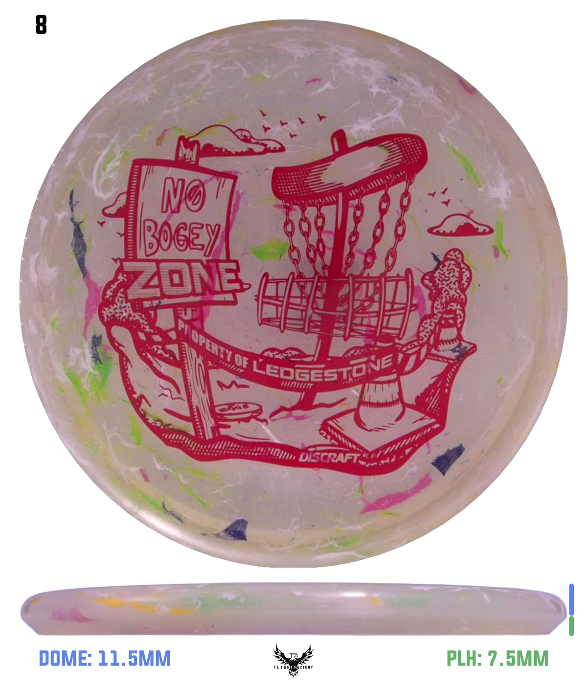 Discraft Jawbreaker Z FLX Zone - Ledgestone 2026 Season 1
