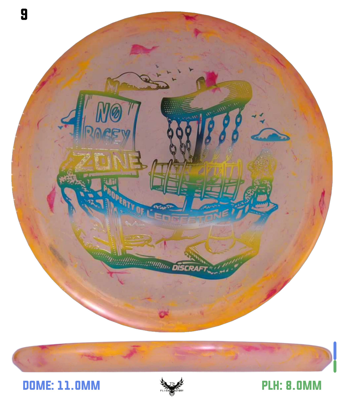 Discraft Jawbreaker Z FLX Zone - Ledgestone 2026 Season 1