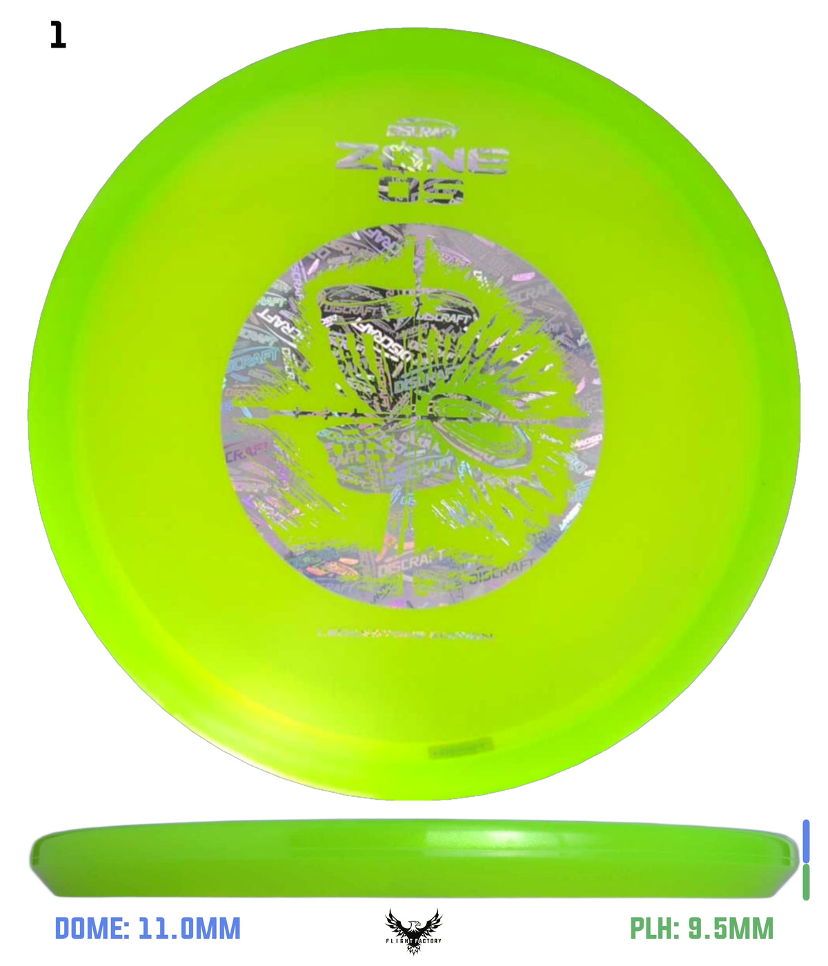 Discraft Z FLX Colorshift Zone OS - Ledgestone 2025 Finale