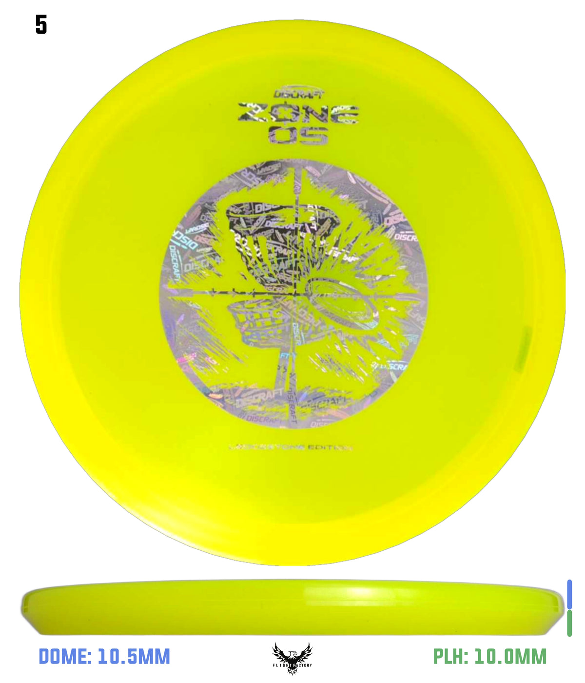 Discraft Z FLX Colorshift Zone OS - Ledgestone 2025 Finale