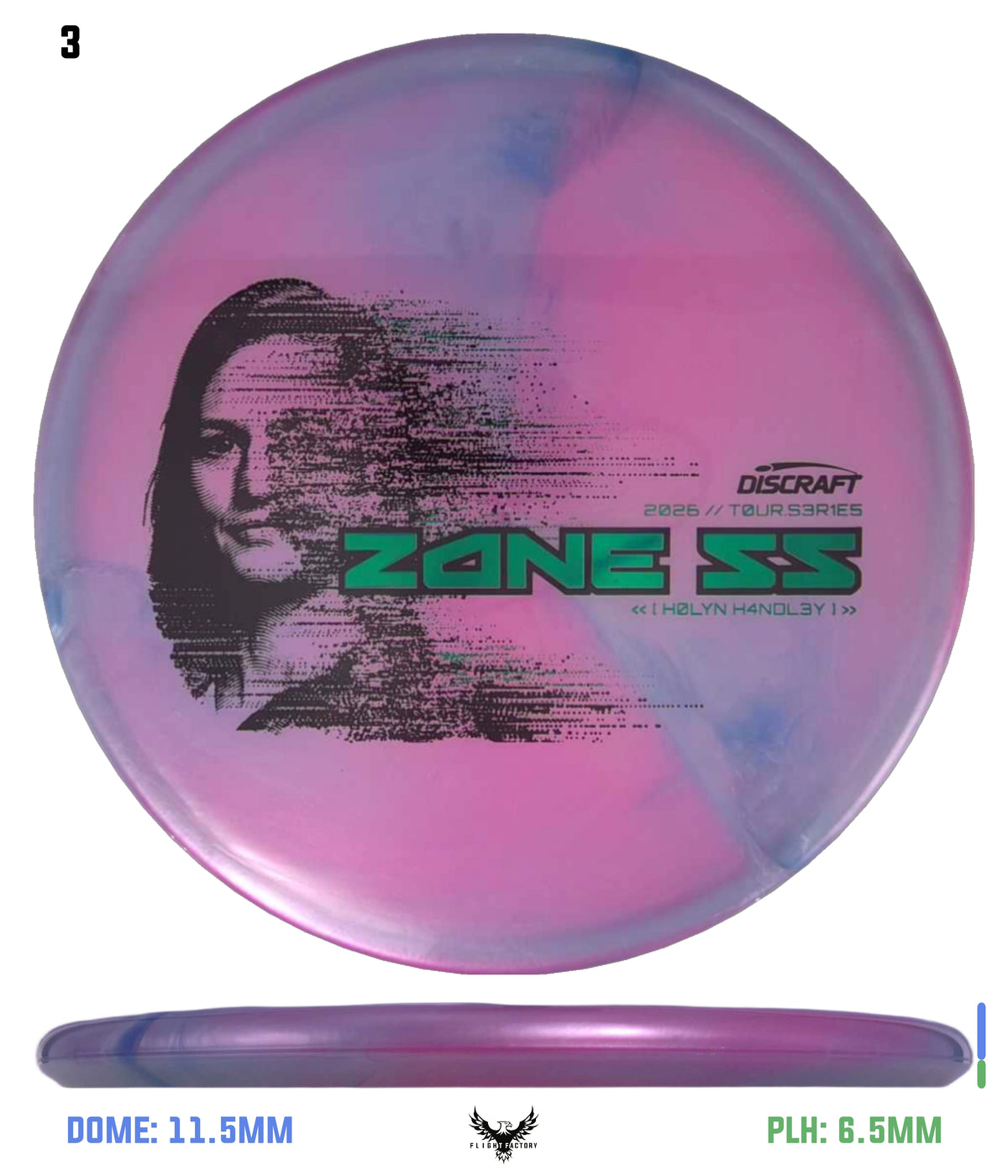 Discraft 2026 Tour Series Zone SS - Holyn Handley