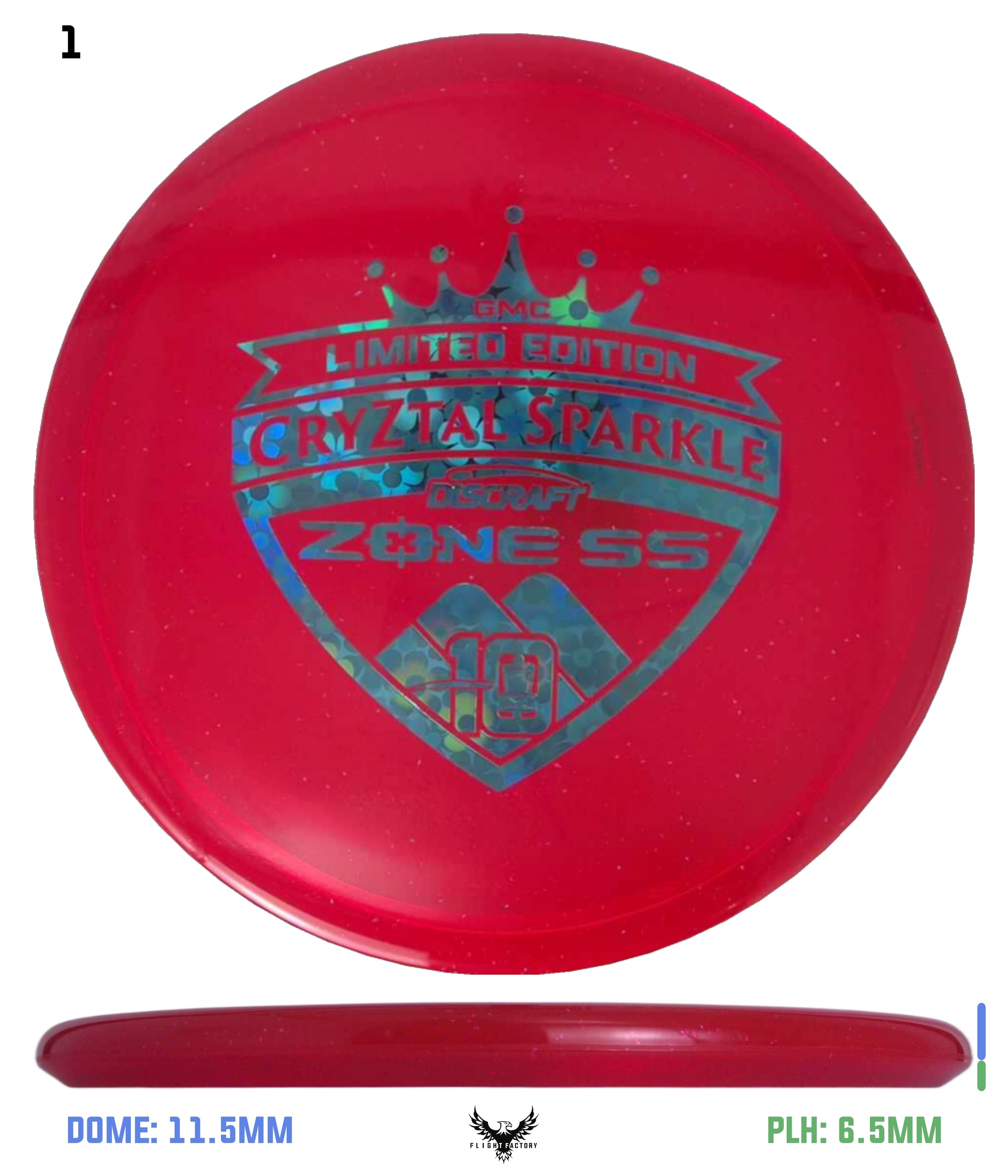 Discraft CryZtal Sparkle Zone SS - 2025 Green Mountain Championship