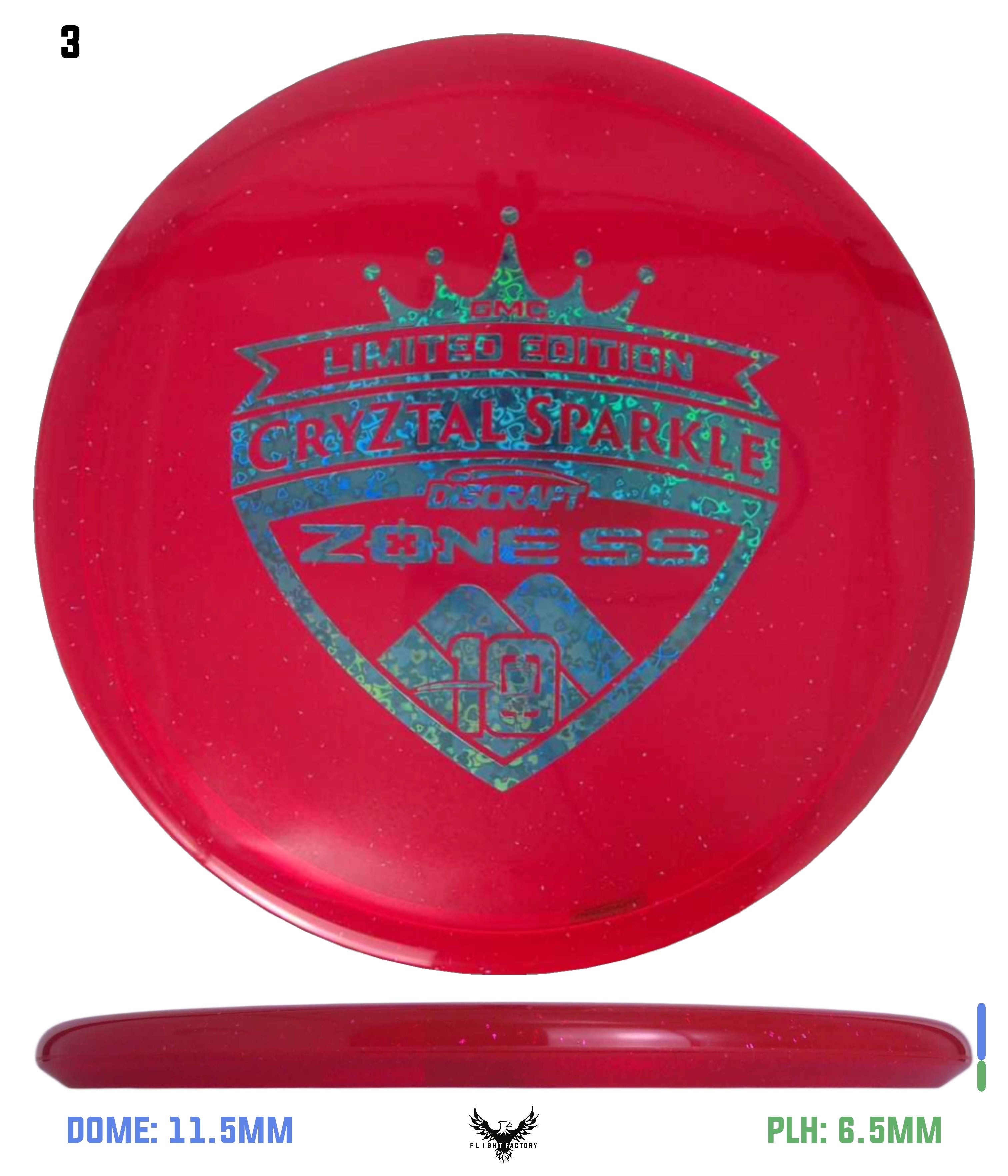 Discraft CryZtal Sparkle Zone SS - 2025 Green Mountain