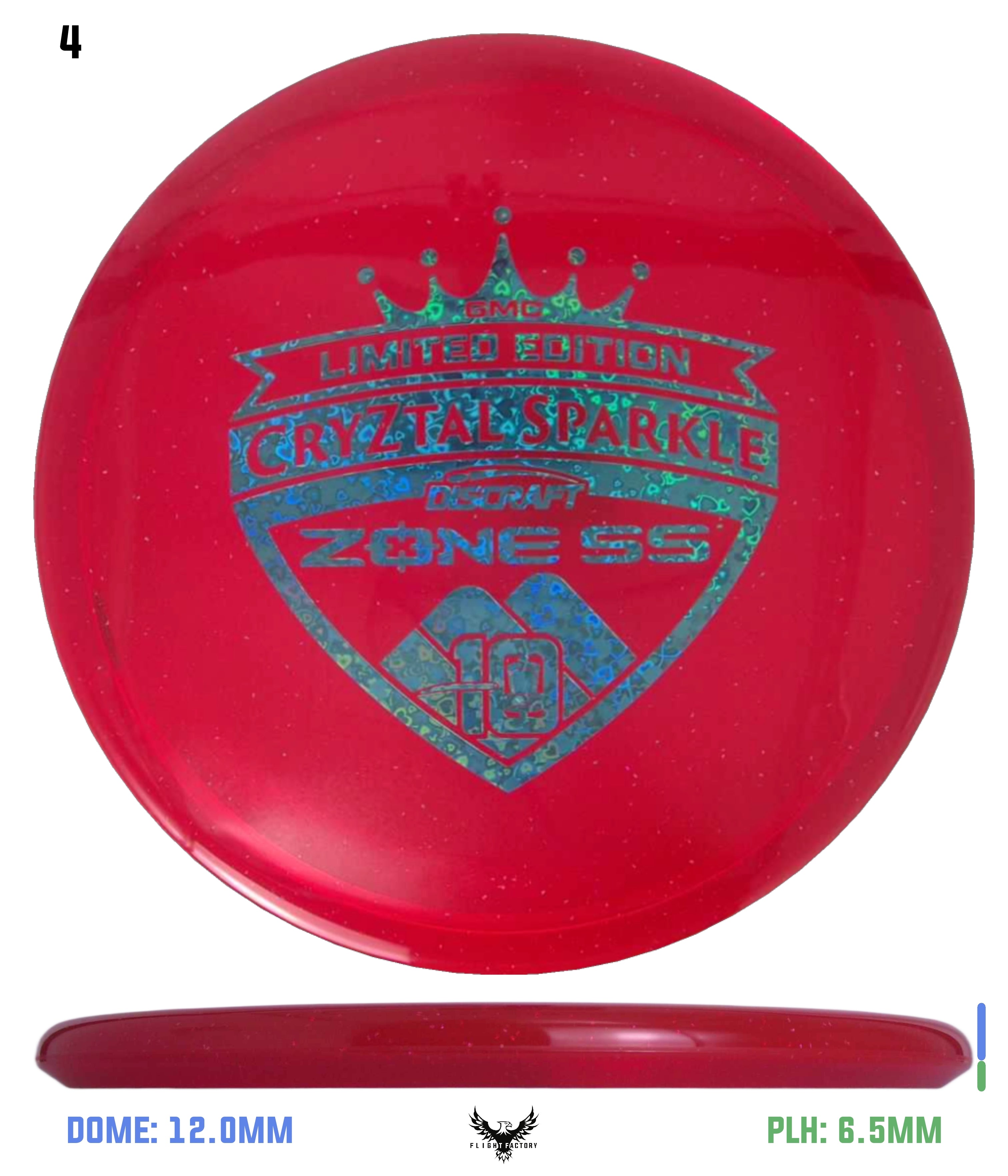 Grace Class（Glace Continental） Discraft CryZtal Sparkle Zone SS - 2025 Green Mountain