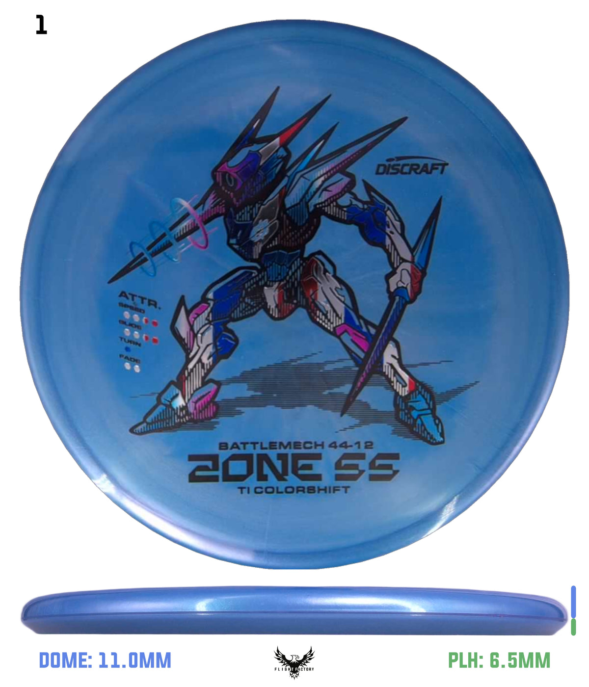 Discraft TI Colorshift Zone SS - Ledgestone 2026 Wave 3