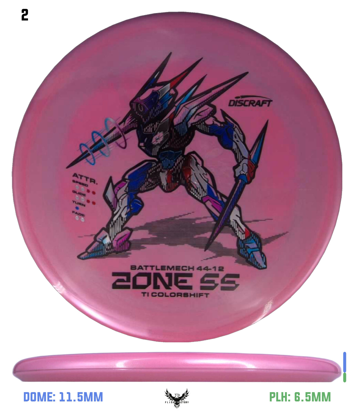Discraft TI Colorshift Zone SS - Ledgestone 2026 Wave 3