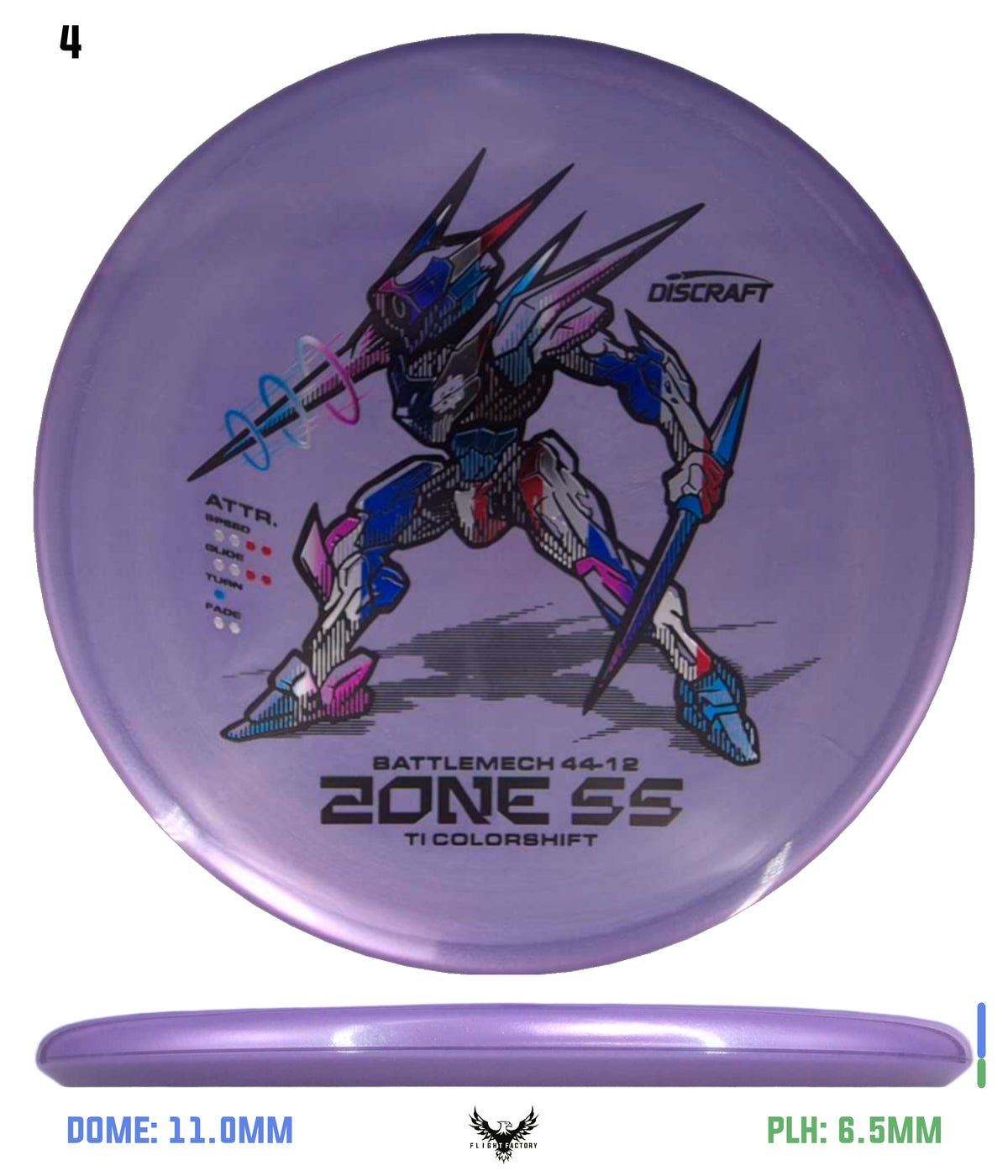 Discraft TI Colorshift Zone SS - Ledgestone 2026 Wave 3