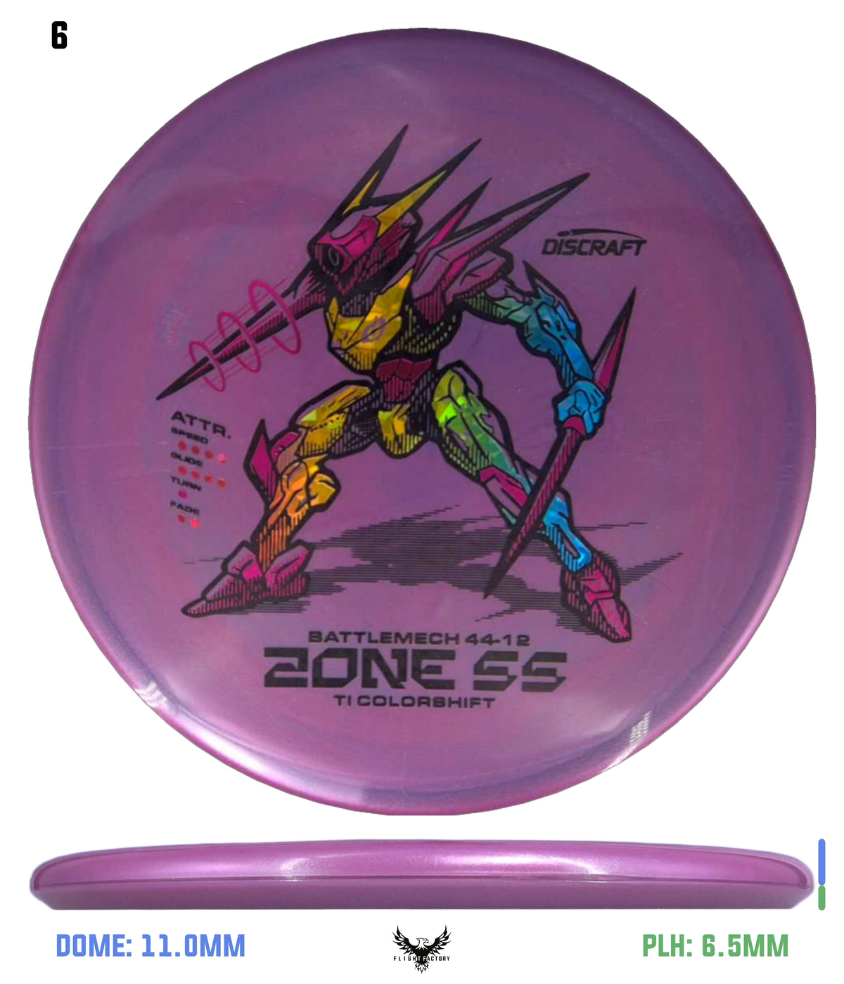 Discraft TI Colorshift Zone SS - Ledgestone 2026 Wave 3