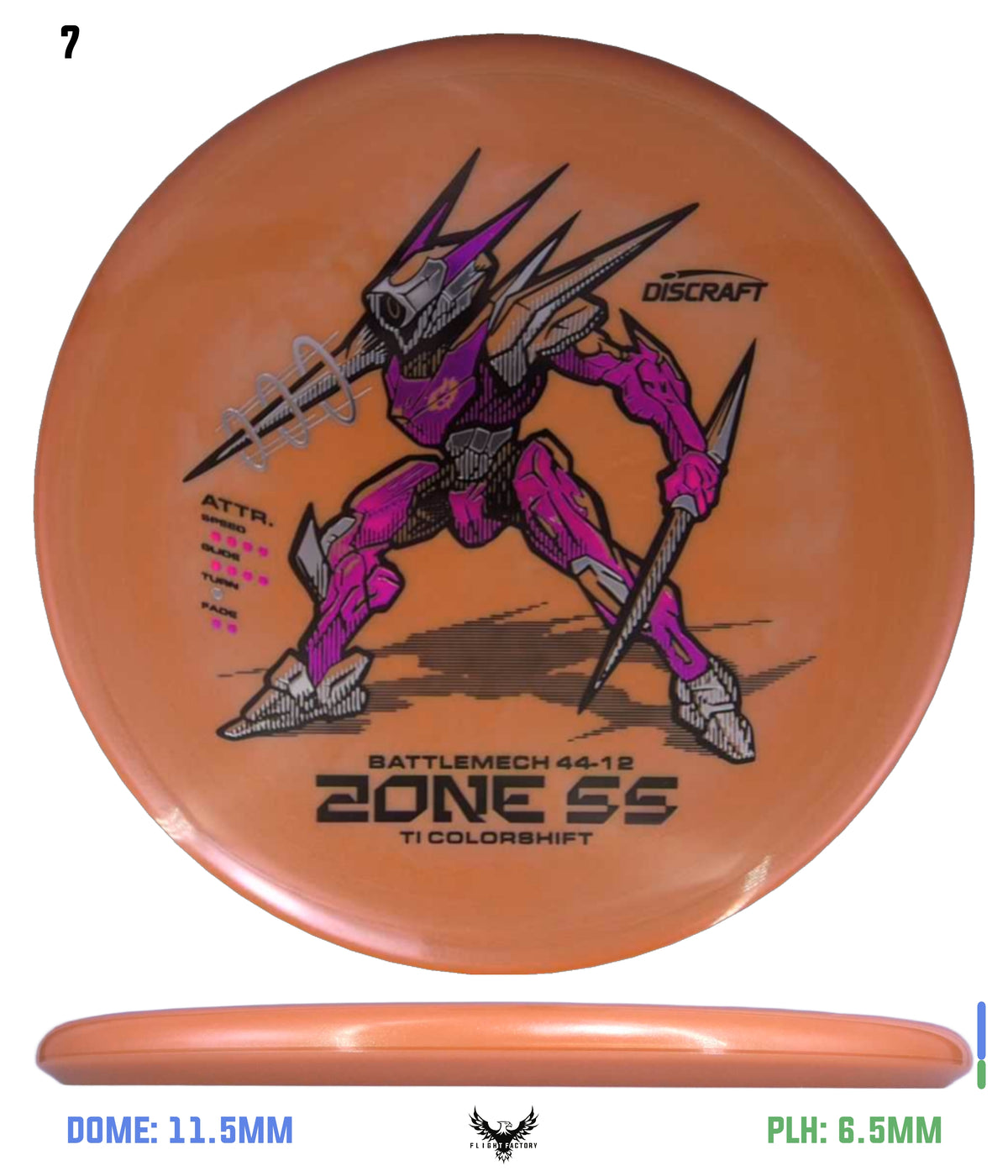 Discraft TI Colorshift Zone SS - Ledgestone 2026 Wave 3
