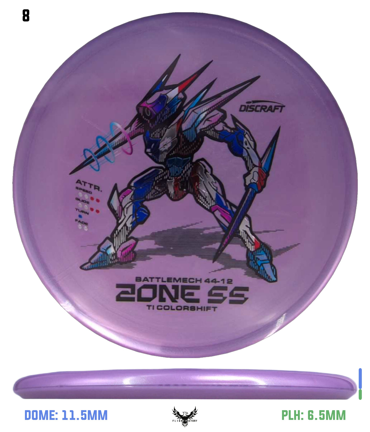 Discraft TI Colorshift Zone SS - Ledgestone 2026 Wave 3