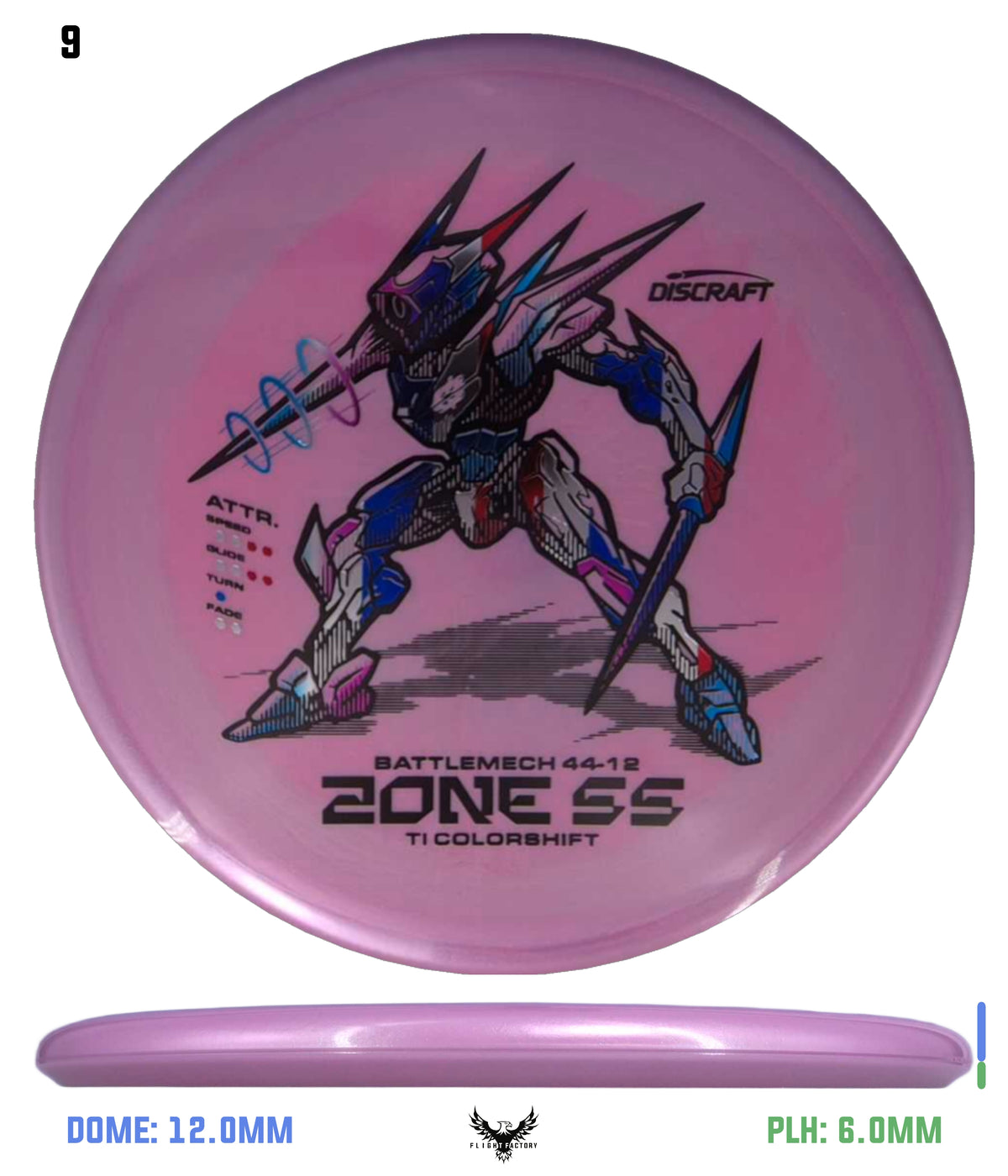 Discraft TI Colorshift Zone SS - Ledgestone 2026 Wave 3
