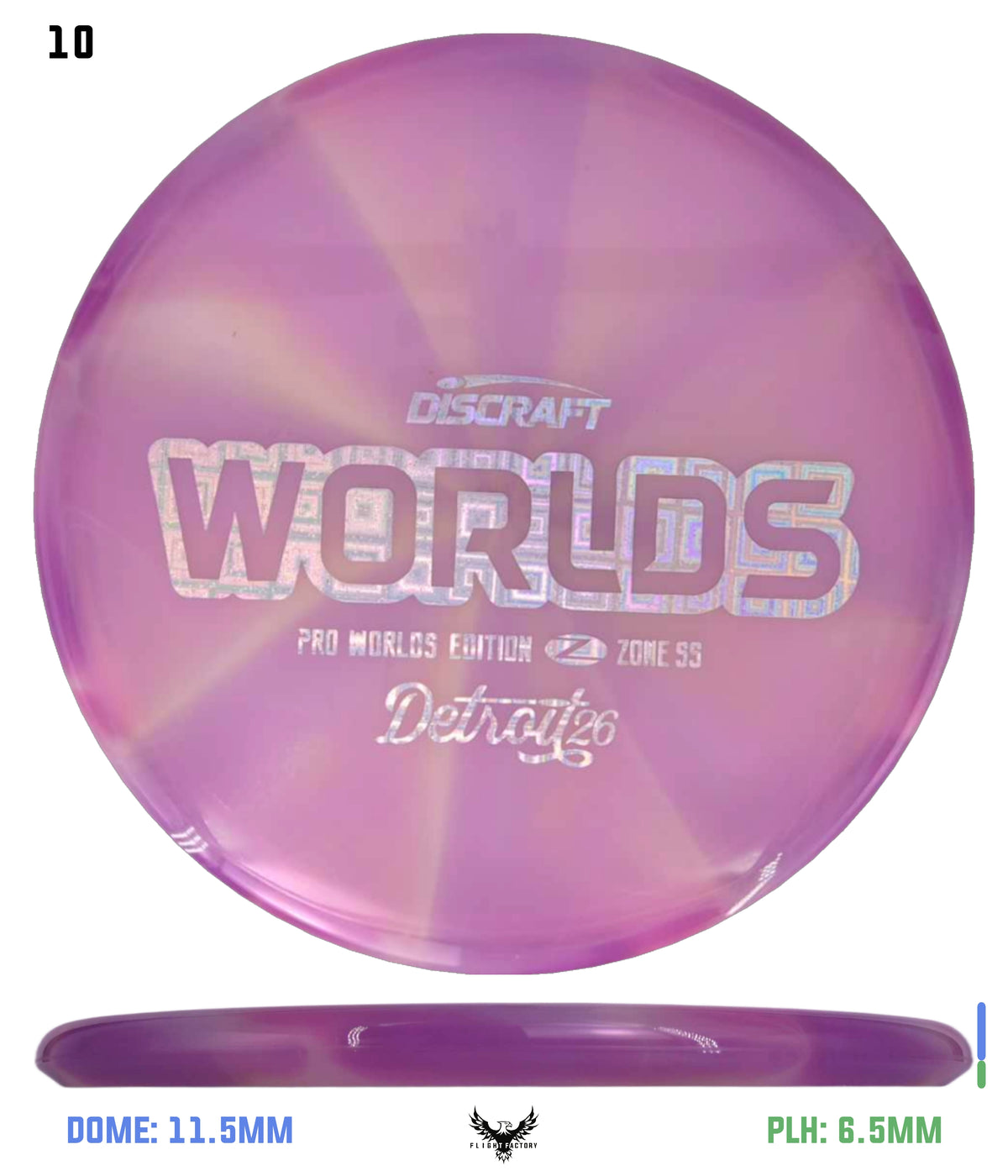 Discraft Tour Series Z Zone SS - 2026 Worlds Edition