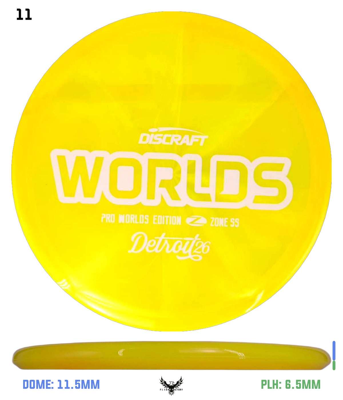 Discraft Tour Series Z Zone SS - 2026 Worlds Edition