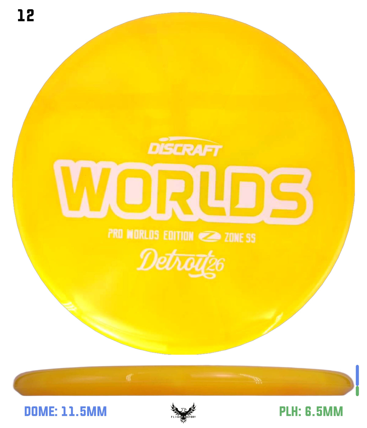 Discraft Tour Series Z Zone SS - 2026 Worlds Edition