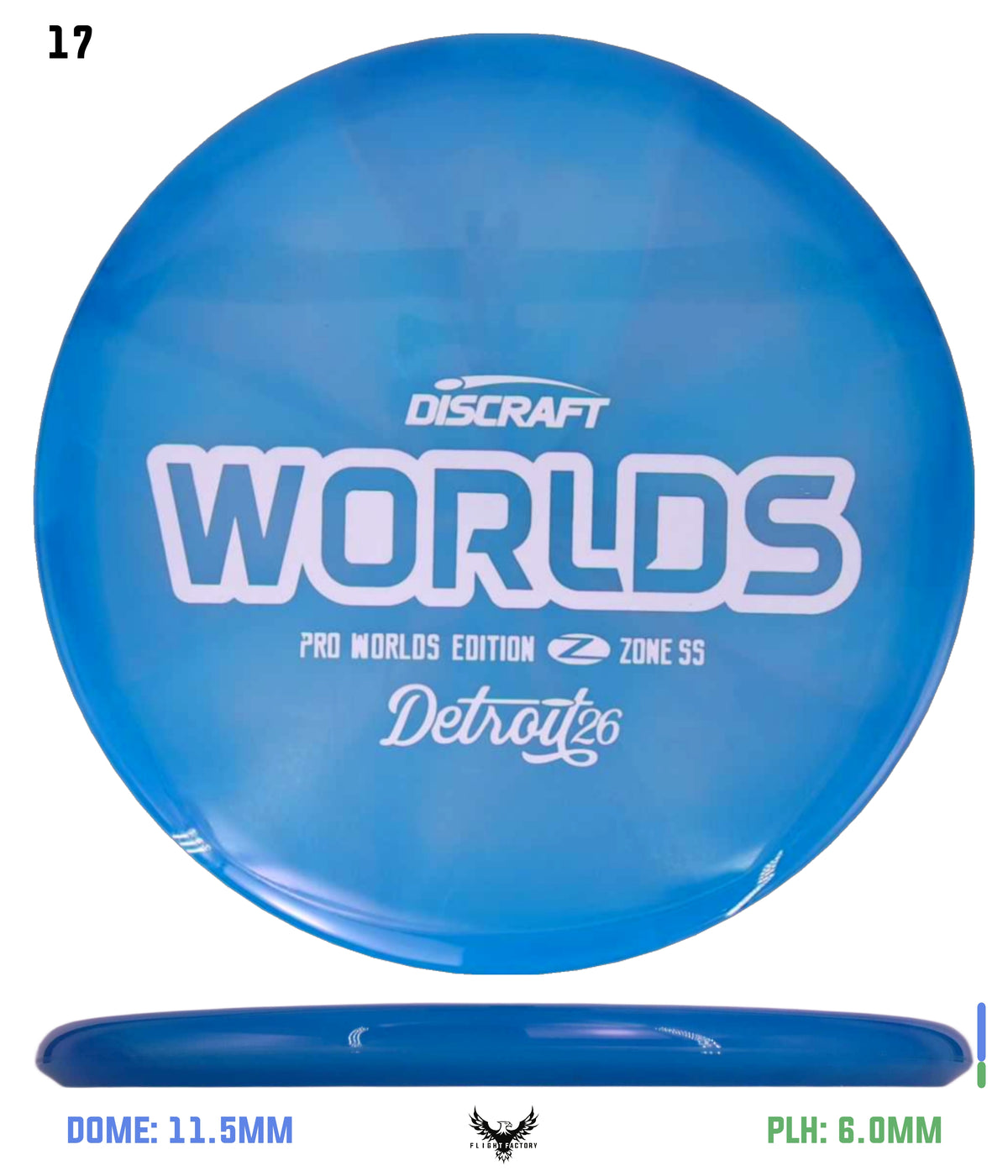 Discraft Tour Series Z Zone SS - 2026 Worlds Edition