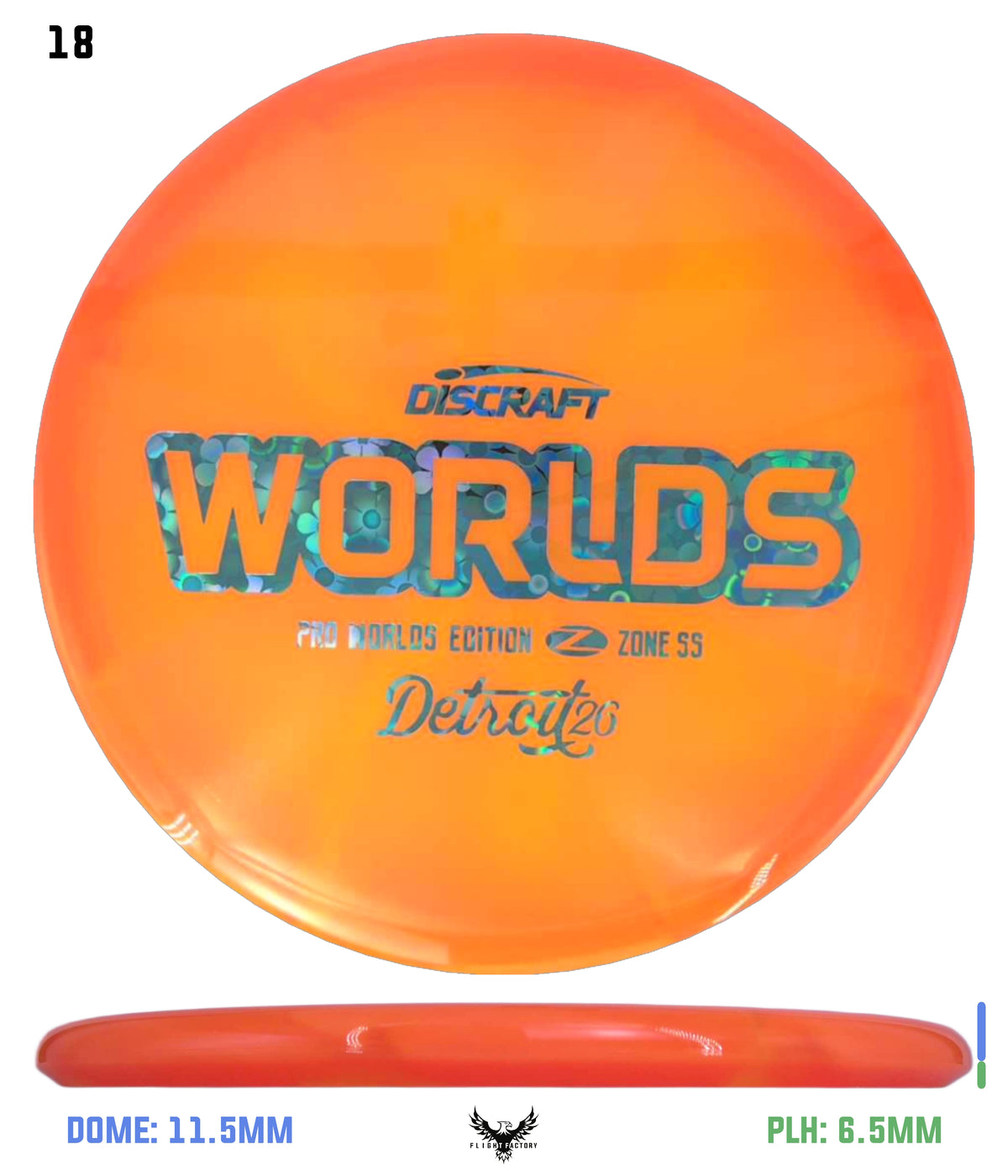 Discraft Tour Series Z Zone SS - 2026 Worlds Edition