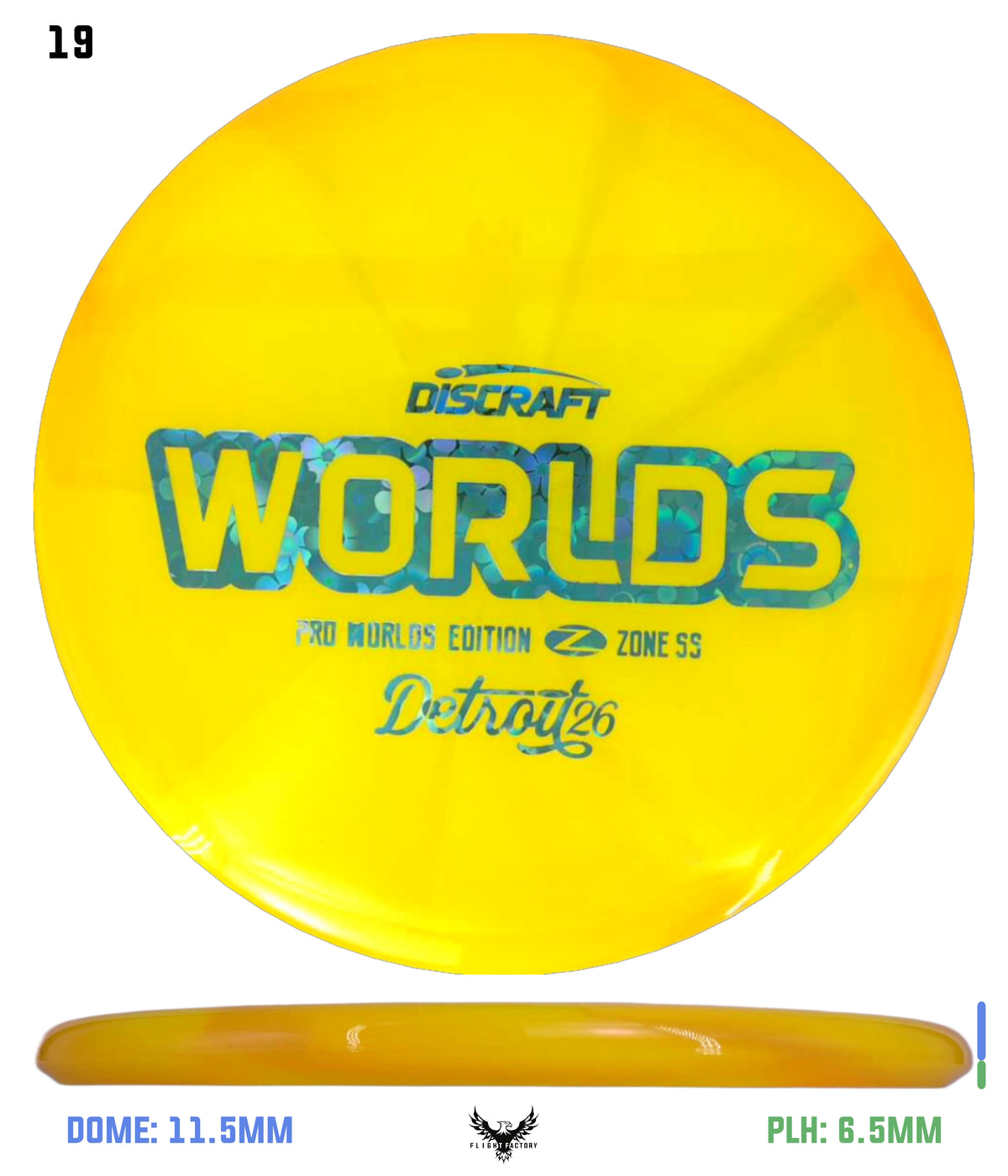 Discraft Tour Series Z Zone SS - 2026 Worlds Edition
