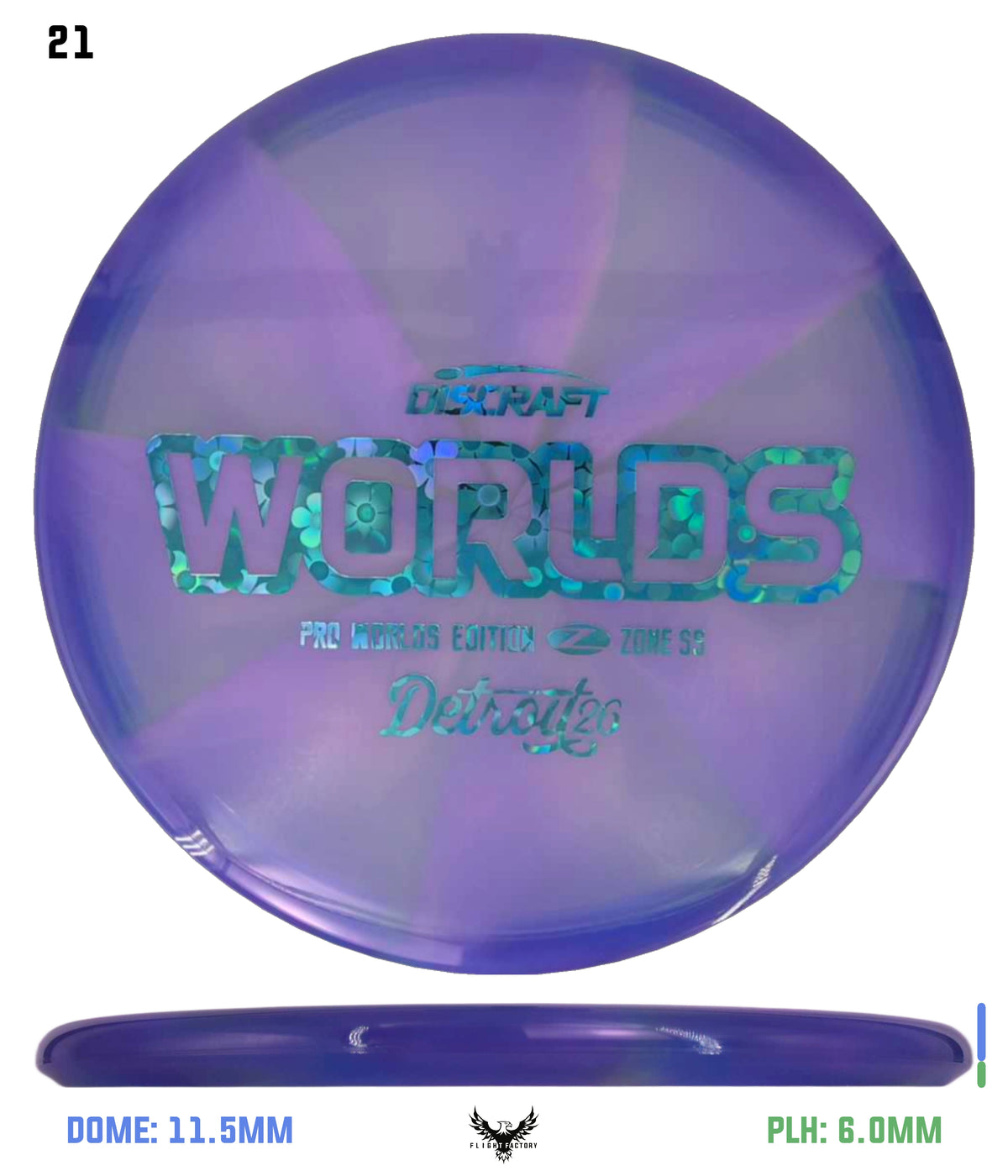 Discraft Tour Series Z Zone SS - 2026 Worlds Edition