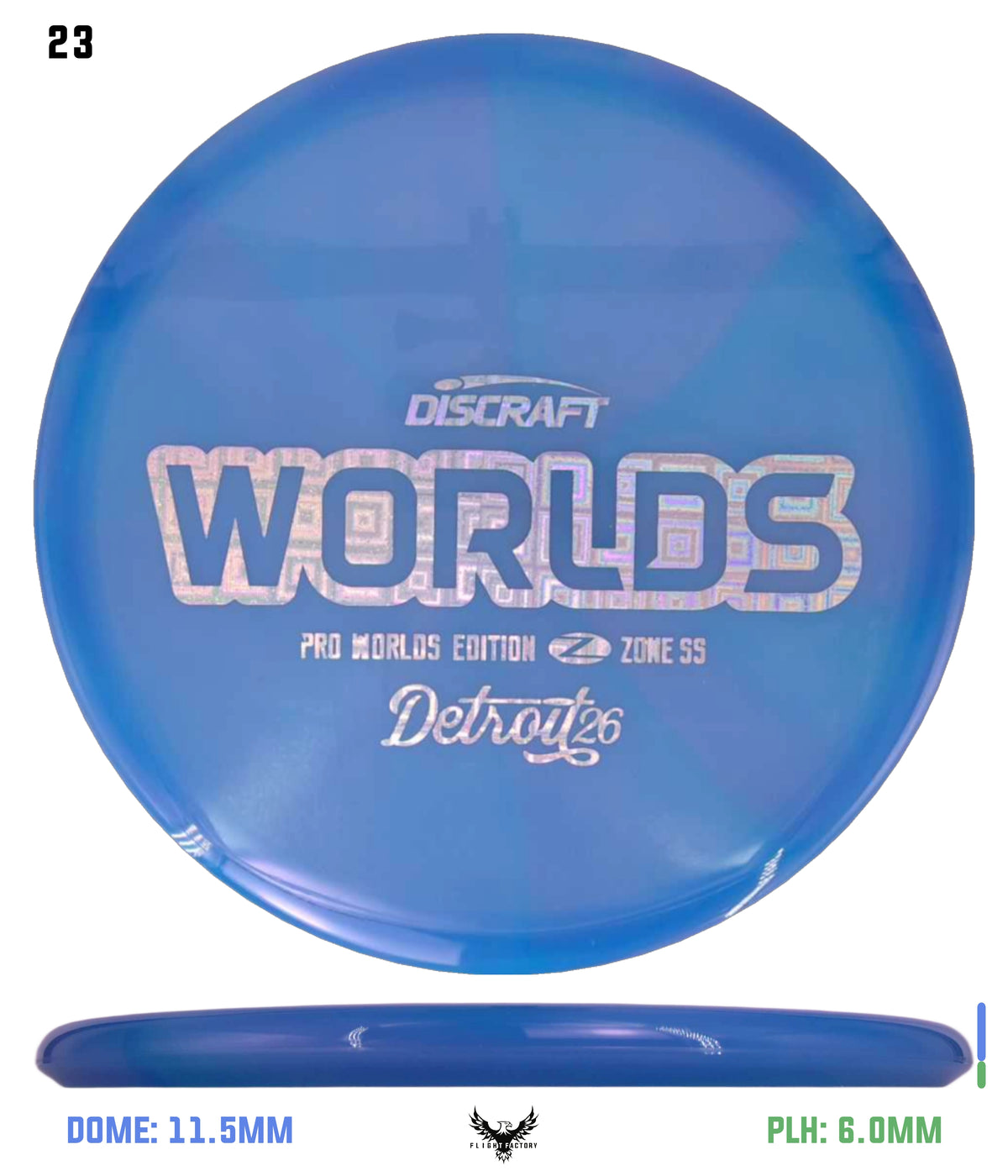 Discraft Tour Series Z Zone SS - 2026 Worlds Edition