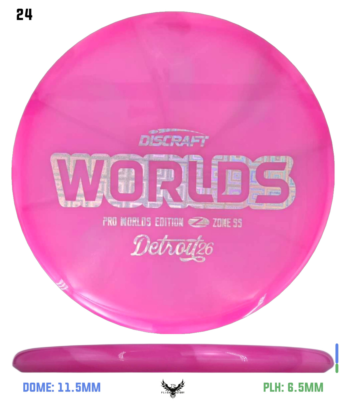 Discraft Tour Series Z Zone SS - 2026 Worlds Edition