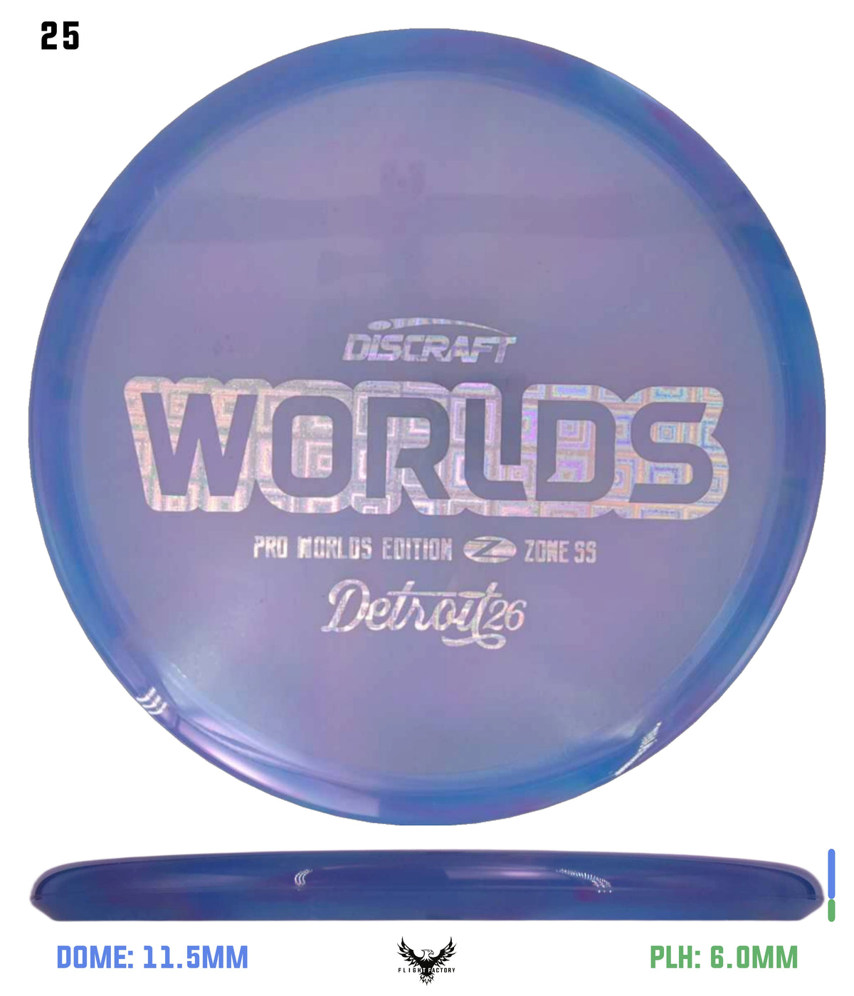 Discraft Tour Series Z Zone SS - 2026 Worlds Edition