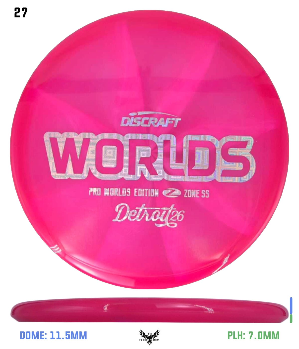 Discraft Tour Series Z Zone SS - 2026 Worlds Edition