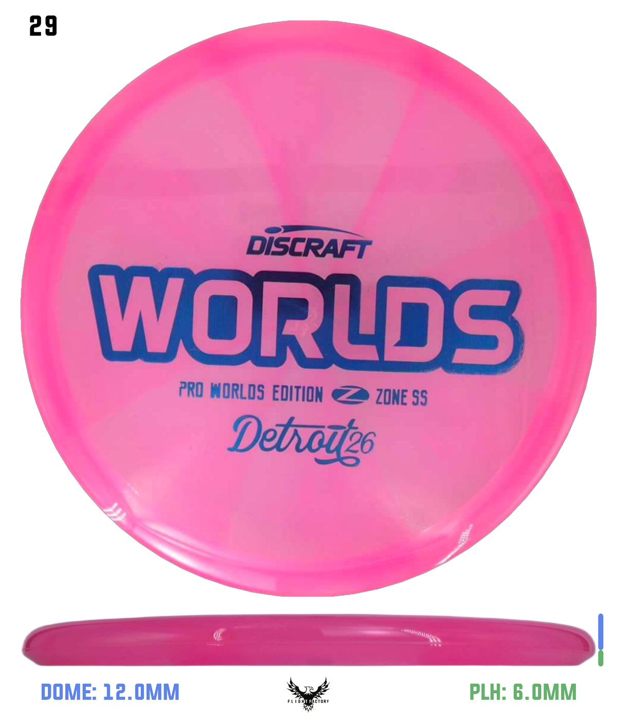Discraft Tour Series Z Zone SS - 2026 Worlds Edition