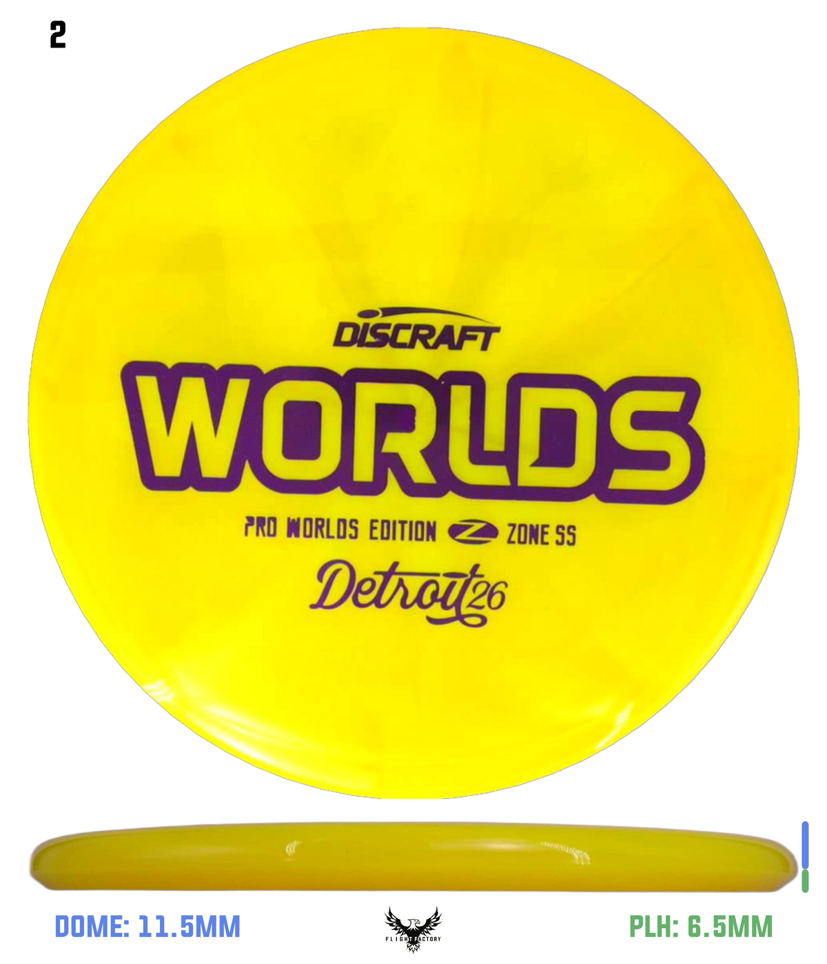 Discraft Tour Series Z Zone SS - 2026 Worlds Edition