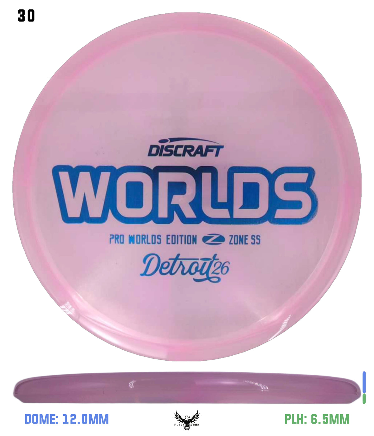 Discraft Tour Series Z Zone SS - 2026 Worlds Edition