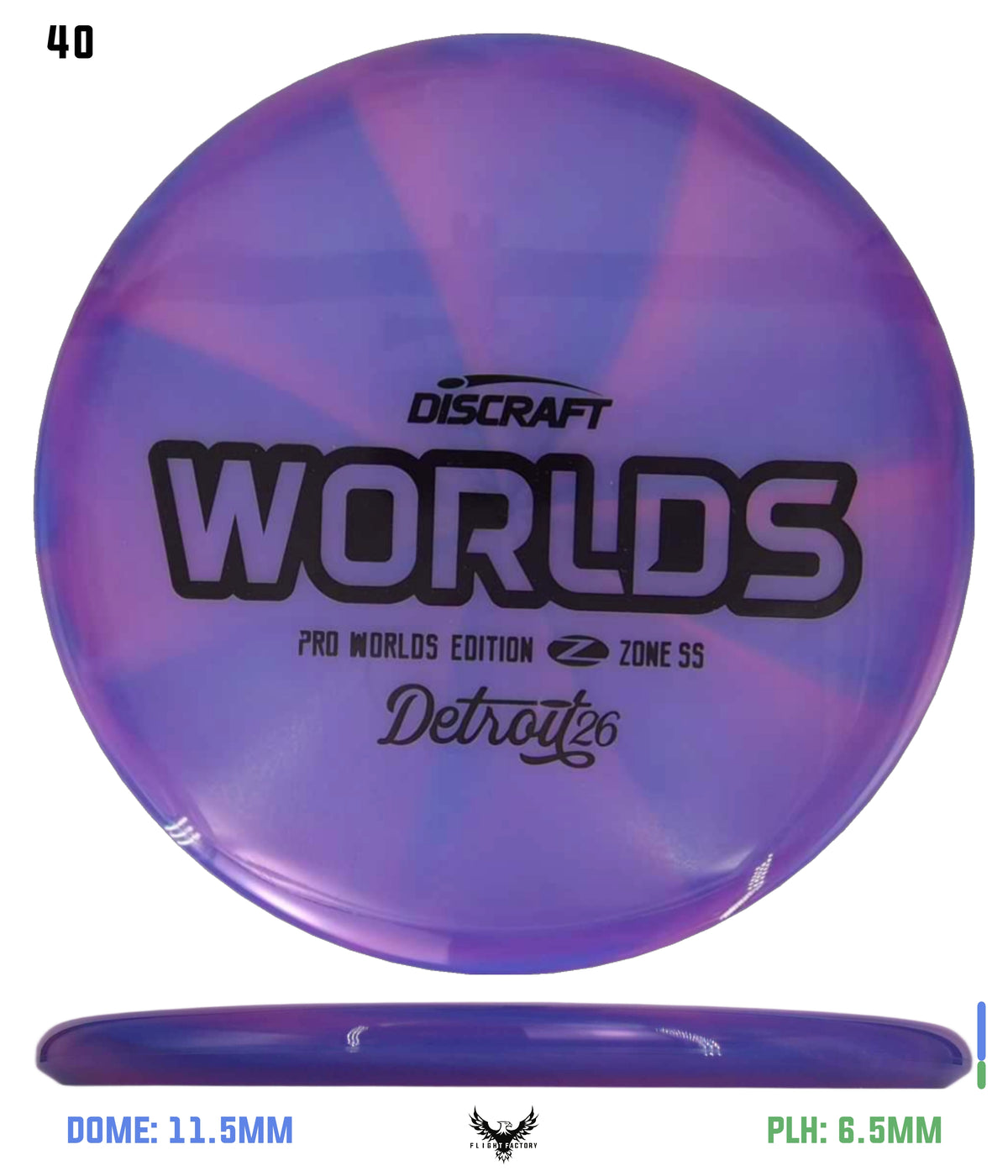 Discraft Tour Series Z Zone SS - 2026 Worlds Edition