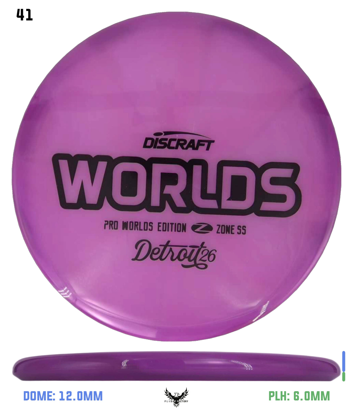 Discraft Tour Series Z Zone SS - 2026 Worlds Edition