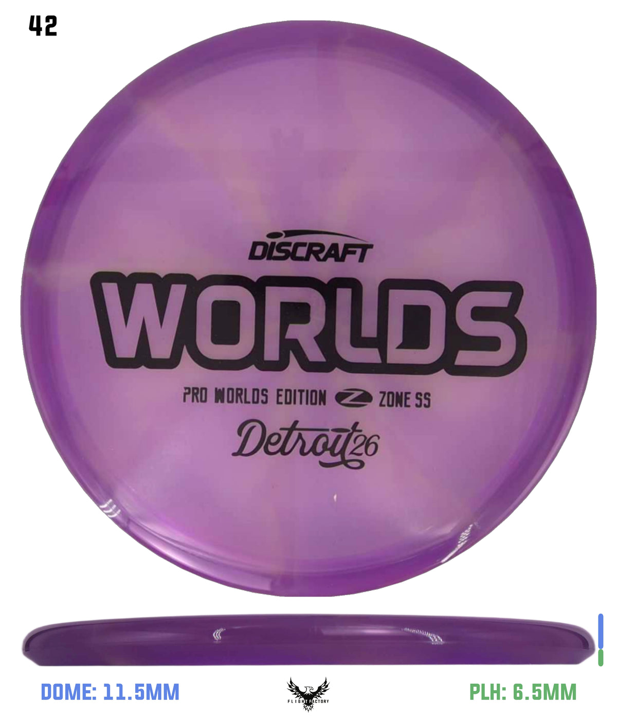 Discraft Tour Series Z Zone SS - 2026 Worlds Edition