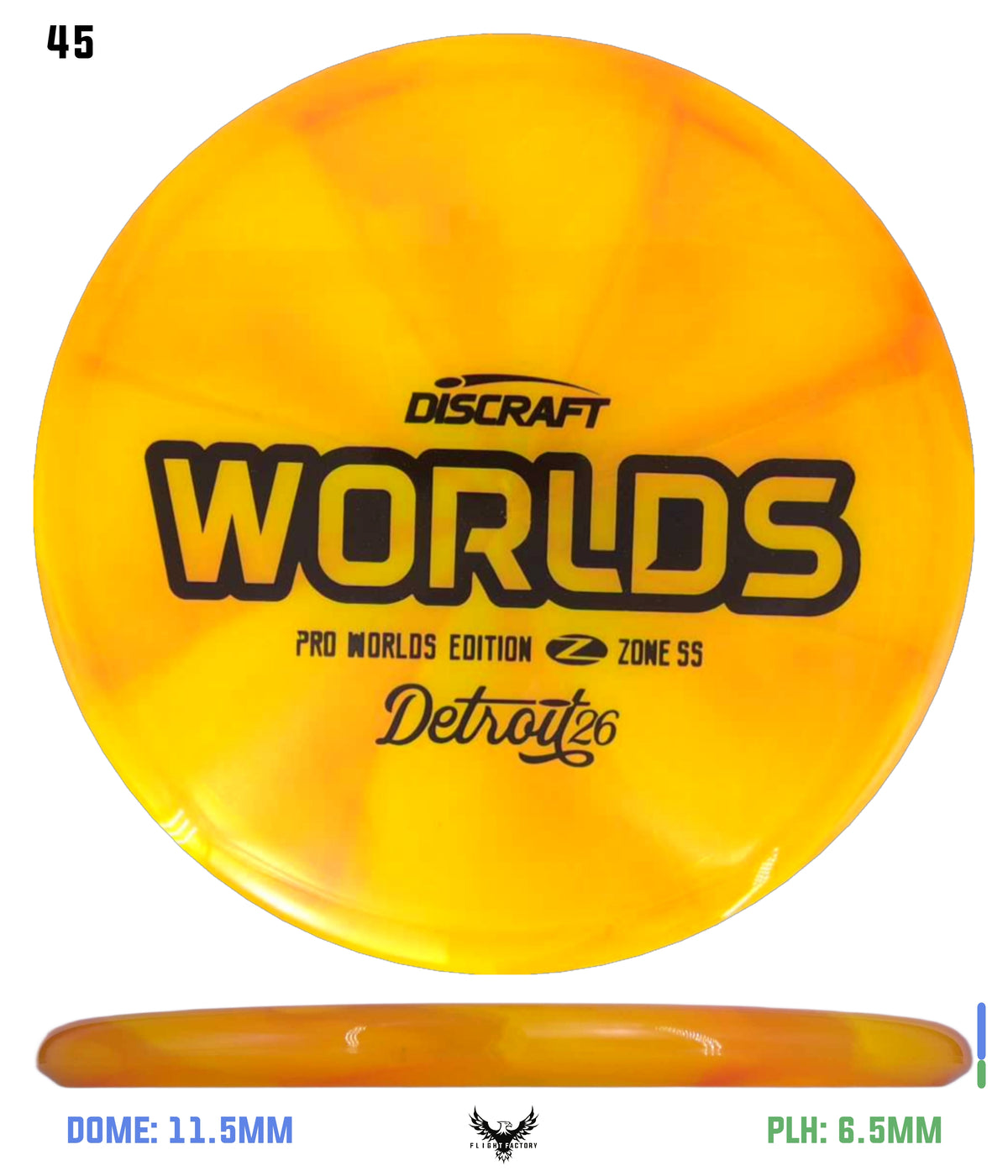 Discraft Tour Series Z Zone SS - 2026 Worlds Edition