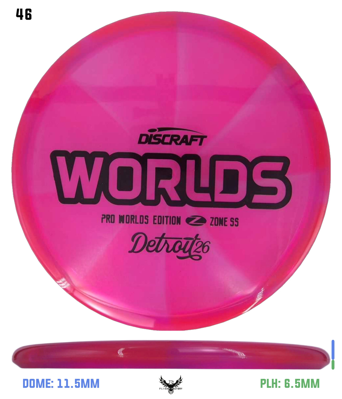 Discraft Tour Series Z Zone SS - 2026 Worlds Edition