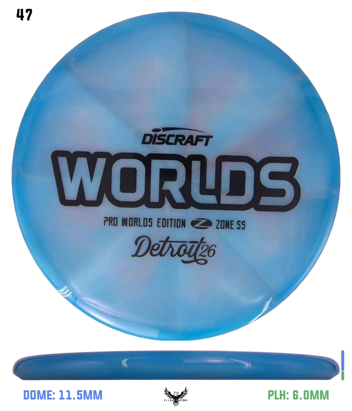 Discraft Tour Series Z Zone SS - 2026 Worlds Edition