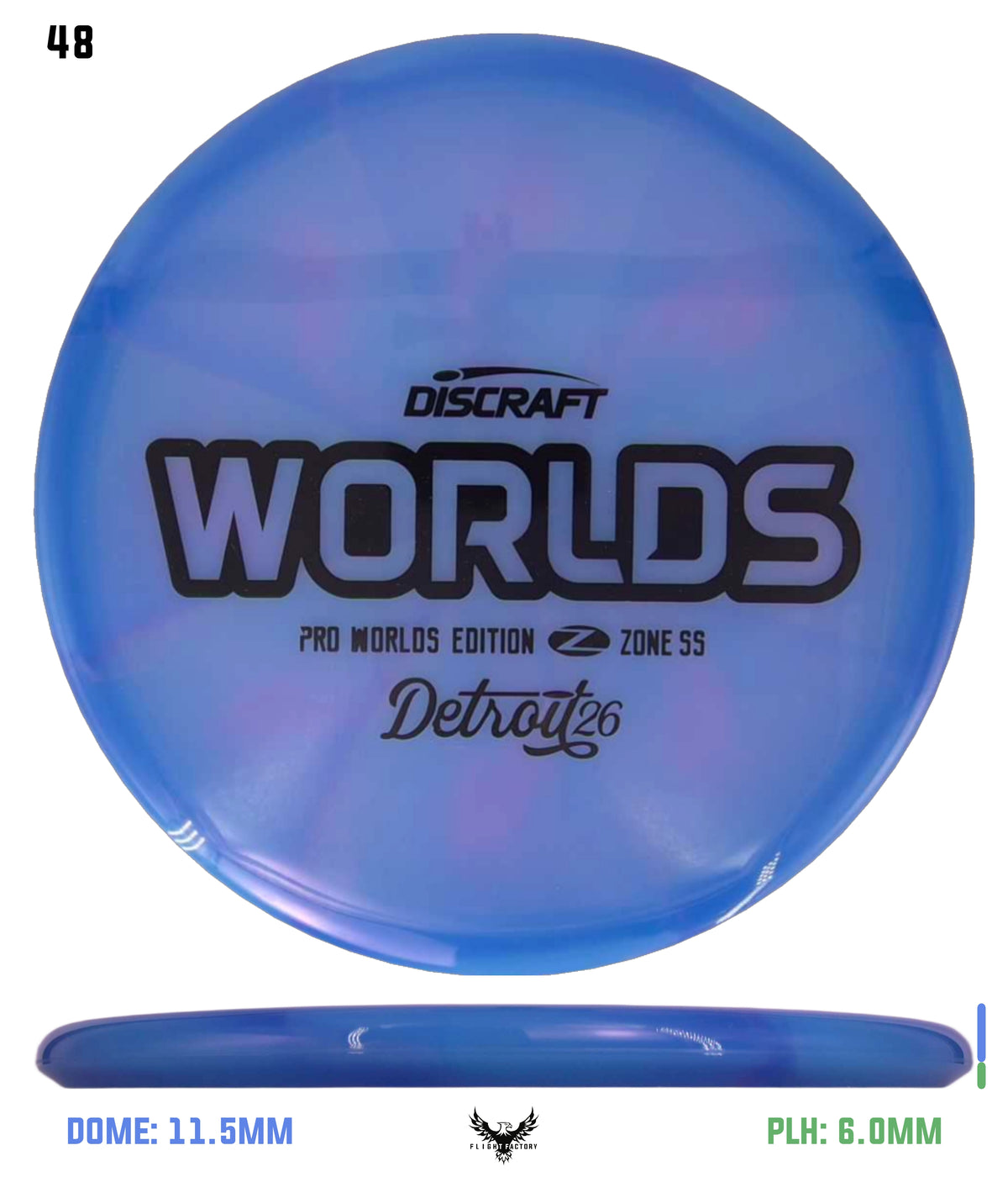 Discraft Tour Series Z Zone SS - 2026 Worlds Edition