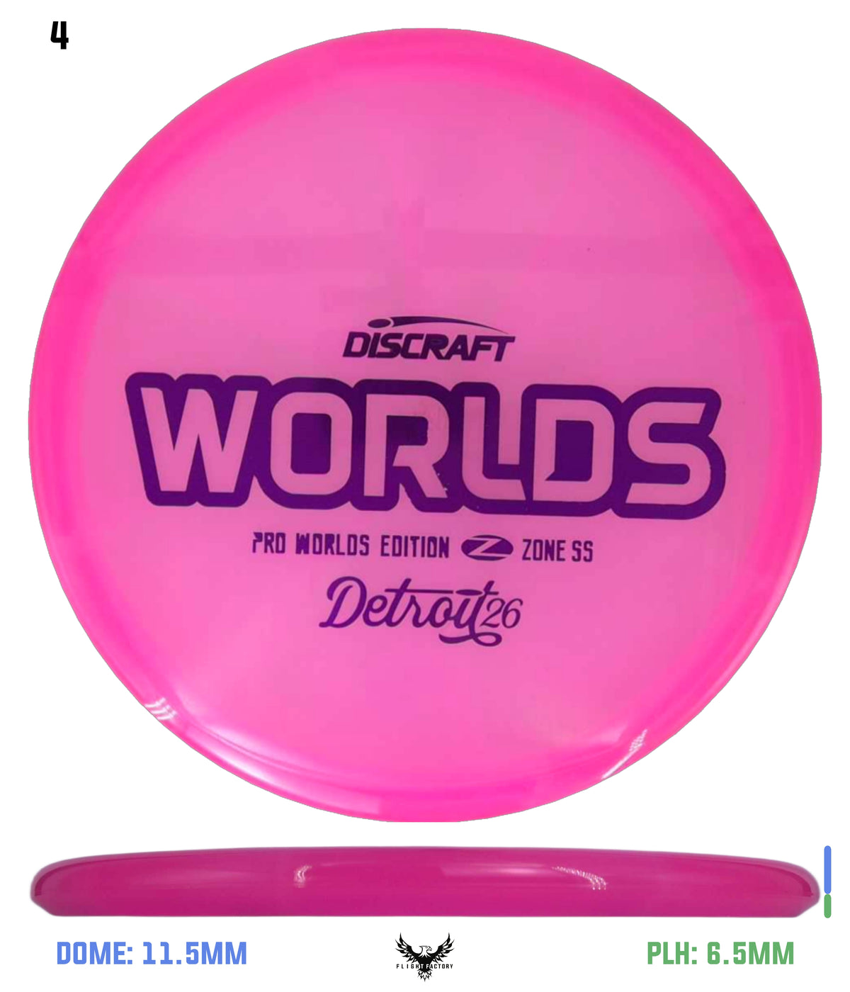 Discraft Tour Series Z Zone SS - 2026 Worlds Edition