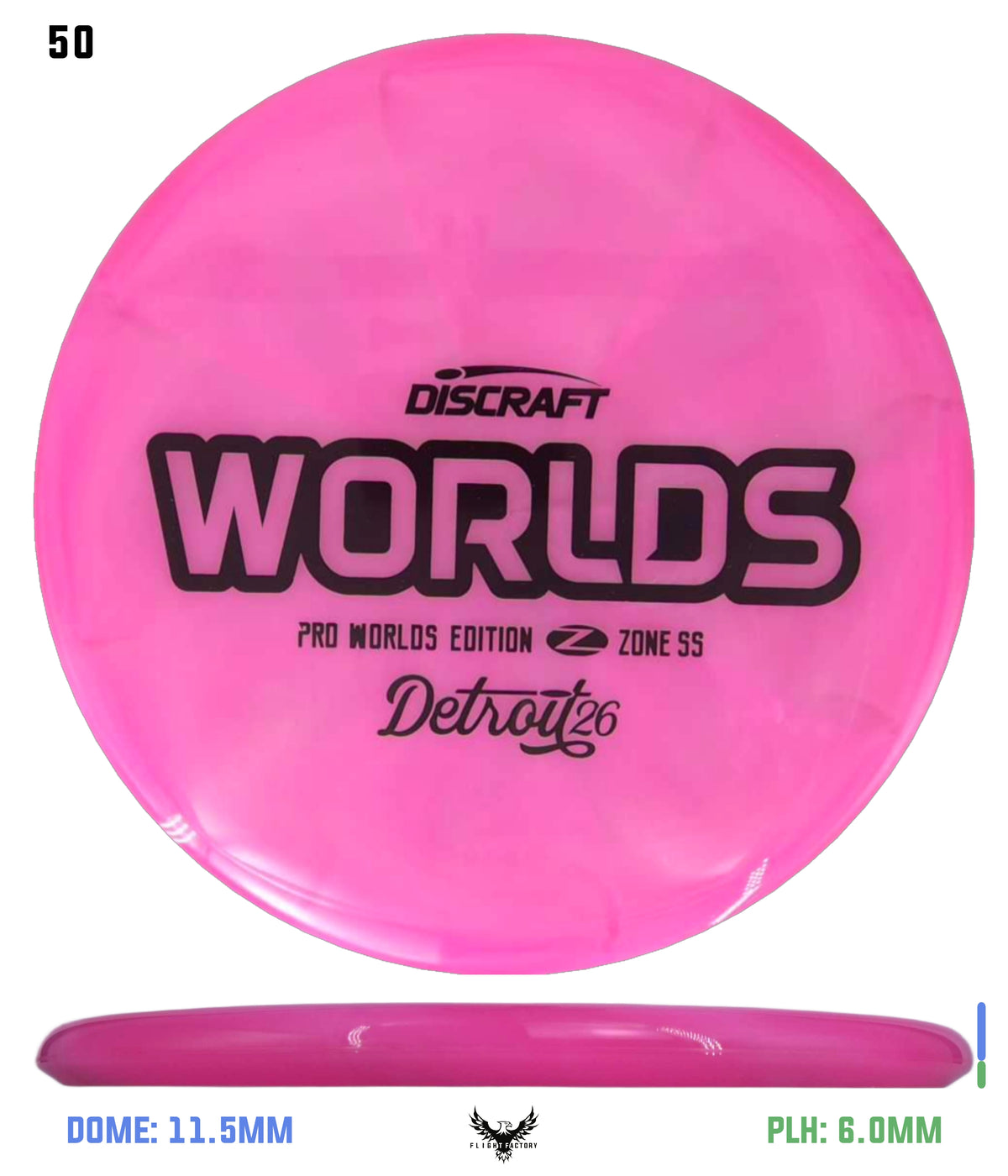 Discraft Tour Series Z Zone SS - 2026 Worlds Edition