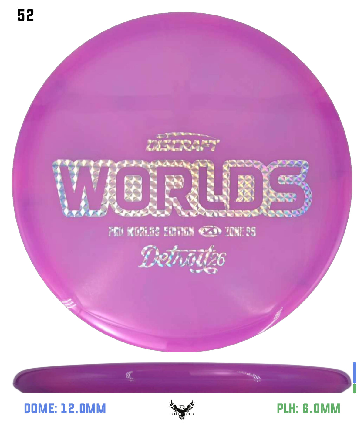 Discraft Tour Series Z Zone SS - 2026 Worlds Edition