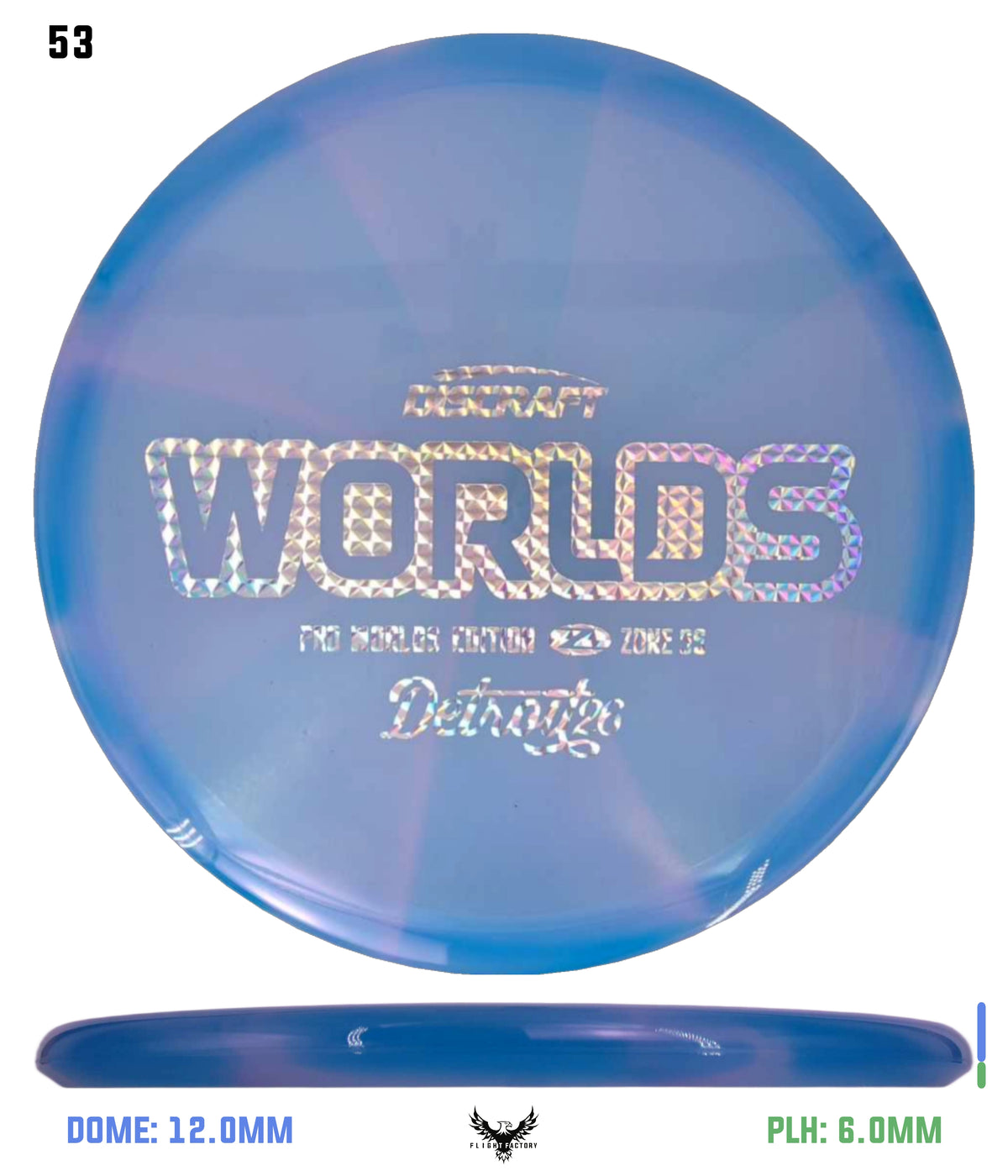 Discraft Tour Series Z Zone SS - 2026 Worlds Edition