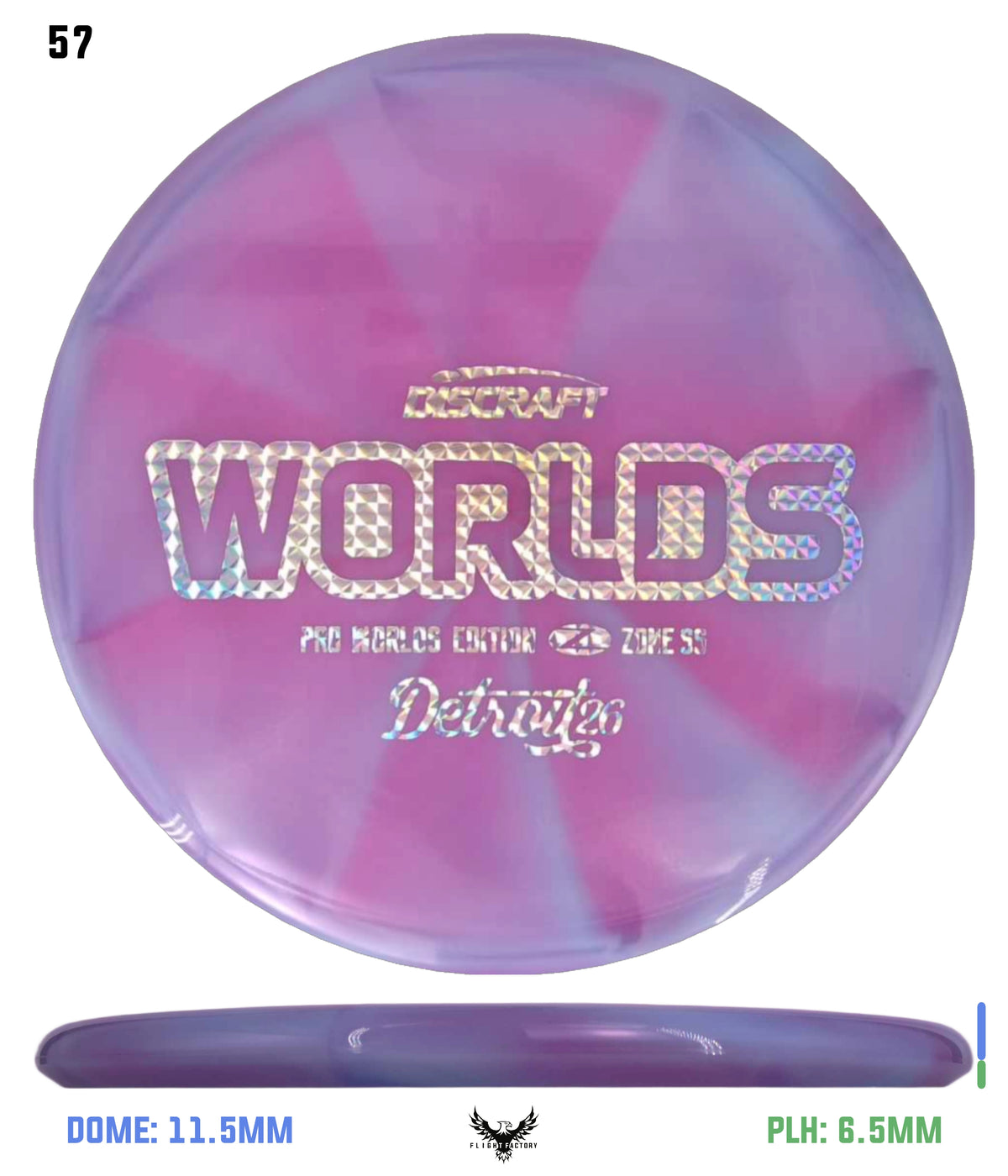 Discraft Tour Series Z Zone SS - 2026 Worlds Edition